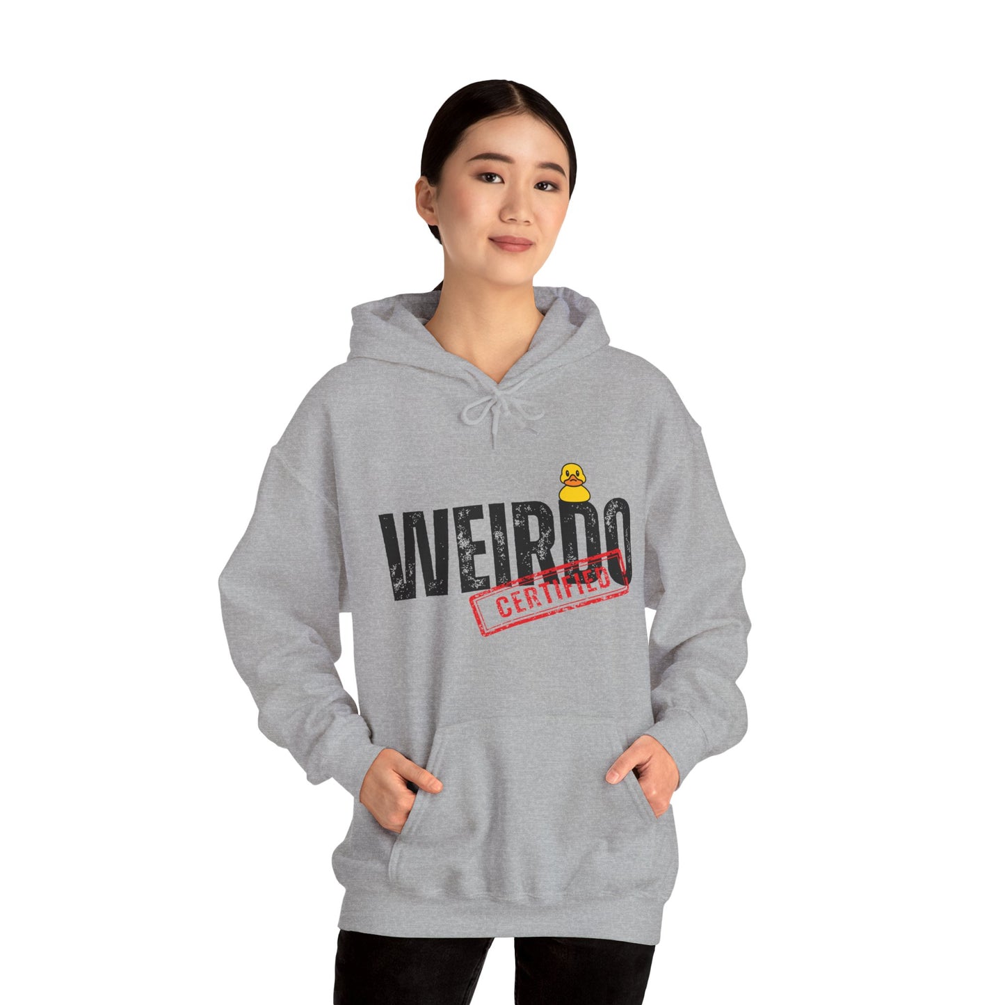 Weirdo Certified of Unisex Heavy Blend™ Hooded Sweatshirt