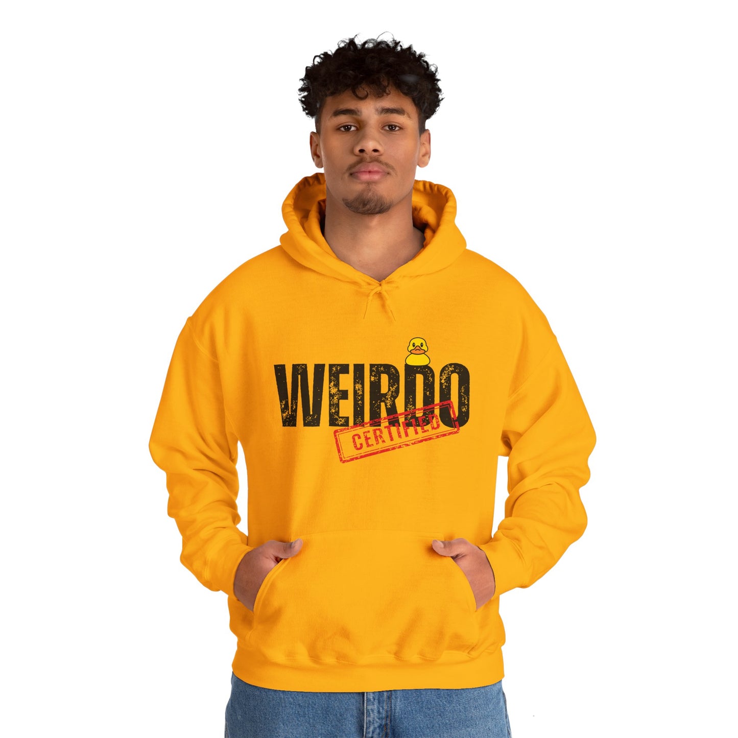 Weirdo Certified of Unisex Heavy Blend™ Hooded Sweatshirt