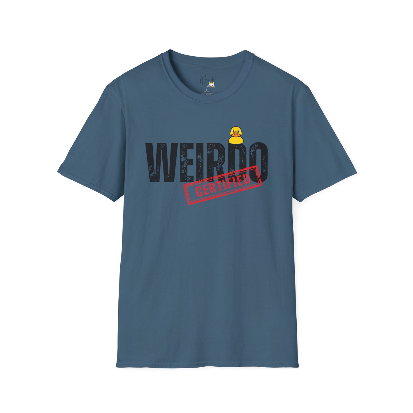 Weirdo certified only Unisex Softstyle T-Shirt