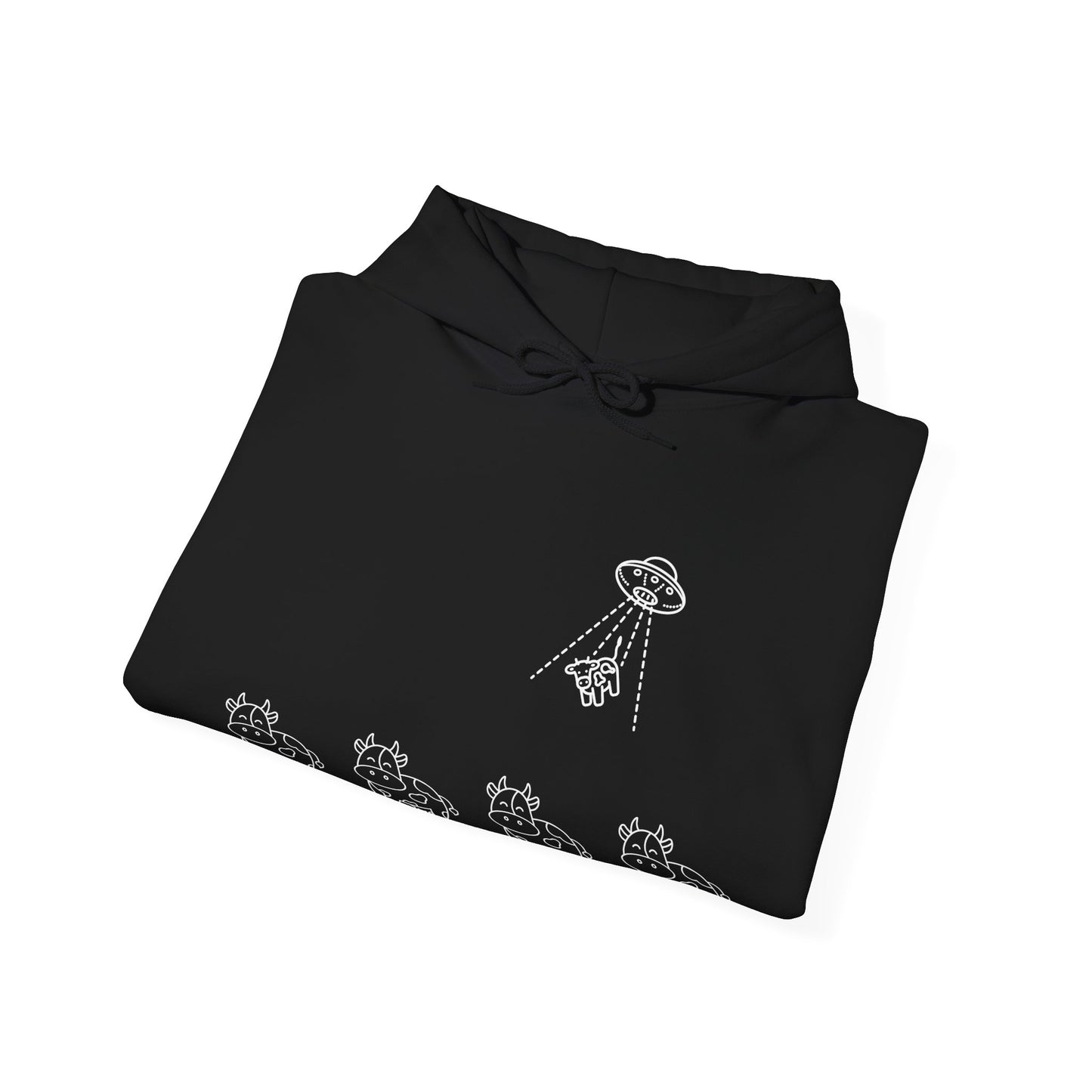 Ovni cow of Unisex Heavy Blend™ Hooded Sweatshirt