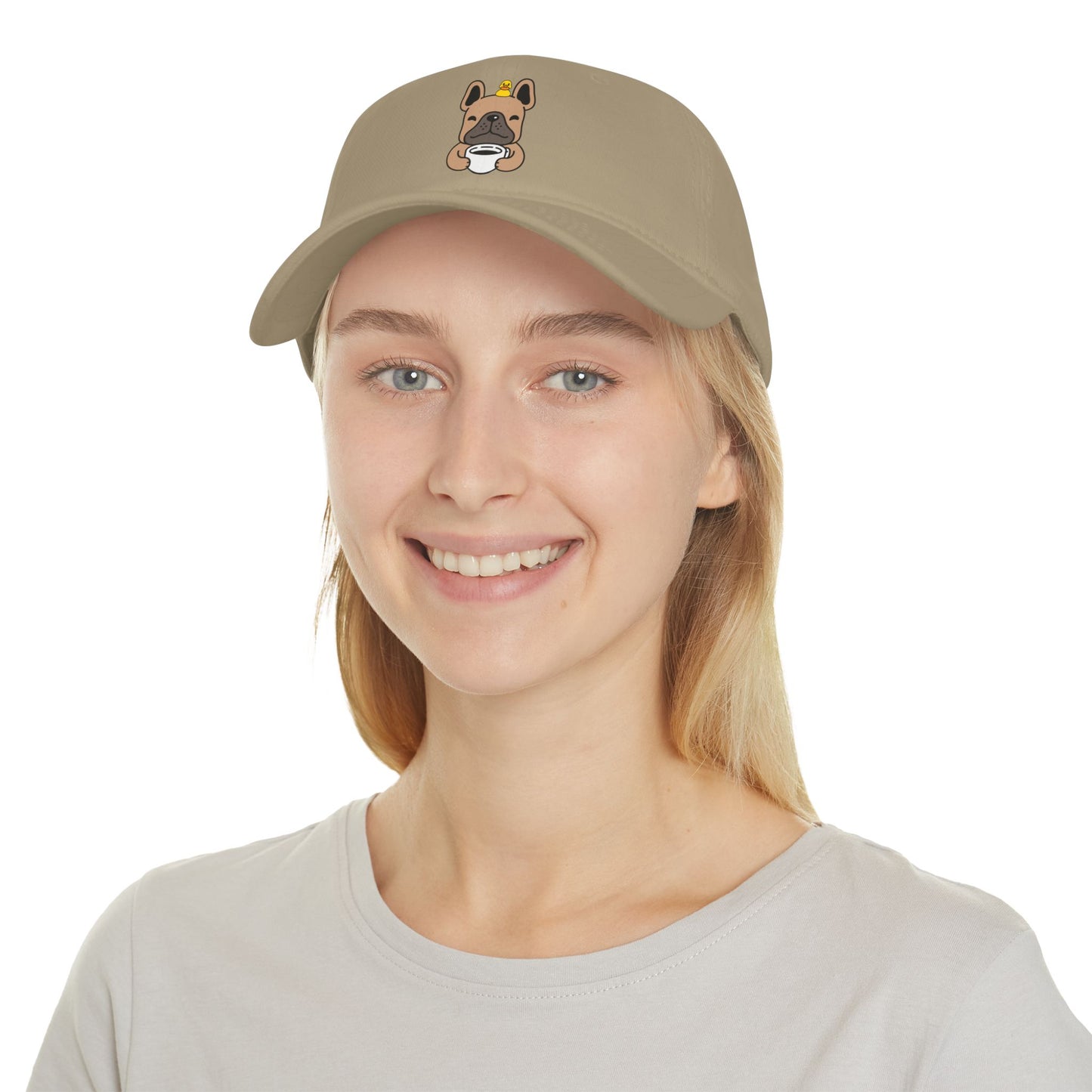 Dog coffee Profile Baseball Cap