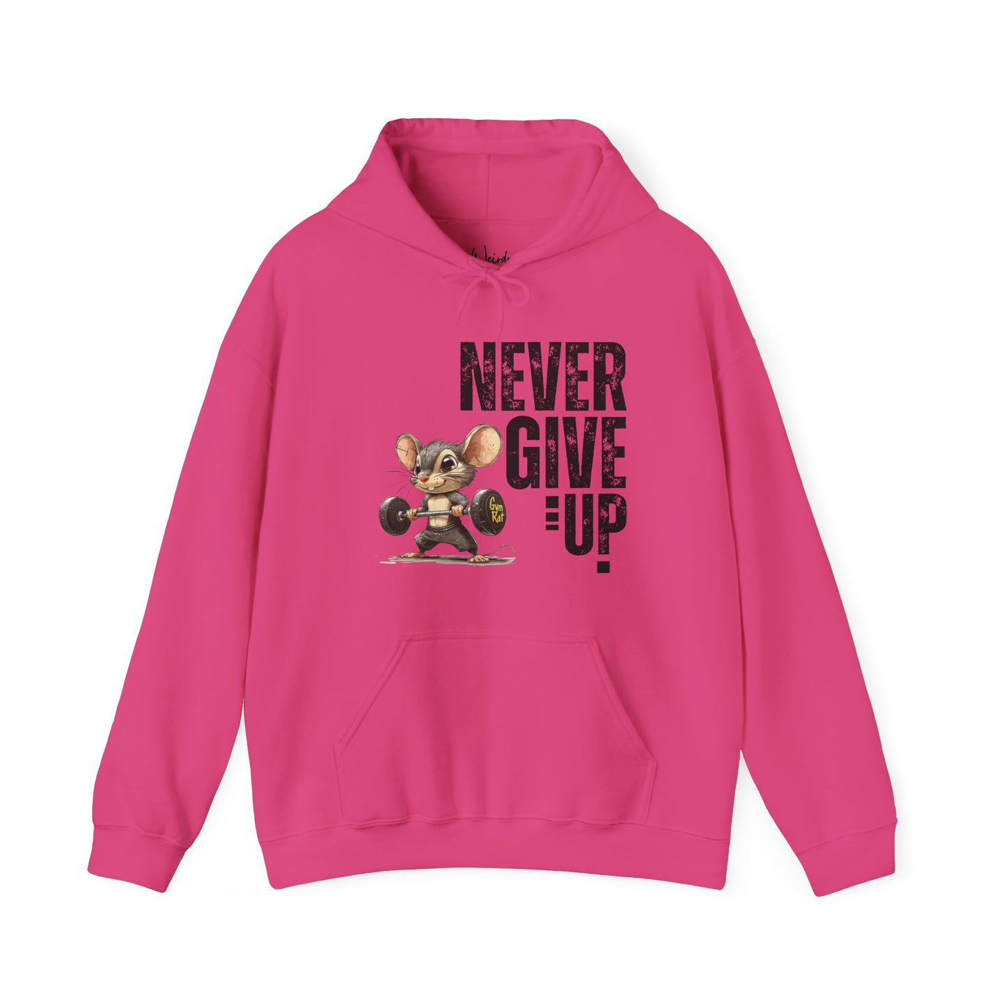 Never give up of Unisex Heavy Blend™ Hooded Sweatshirt