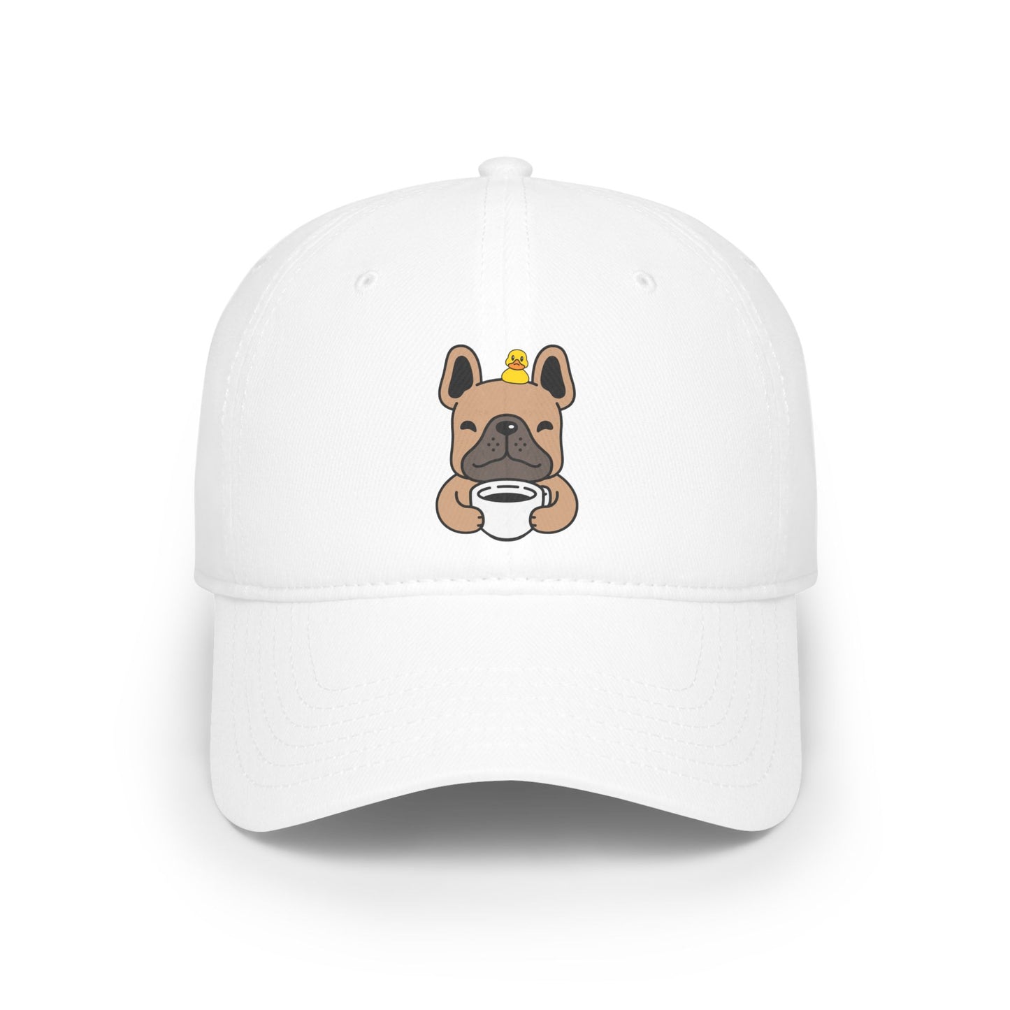 Dog coffee Profile Baseball Cap