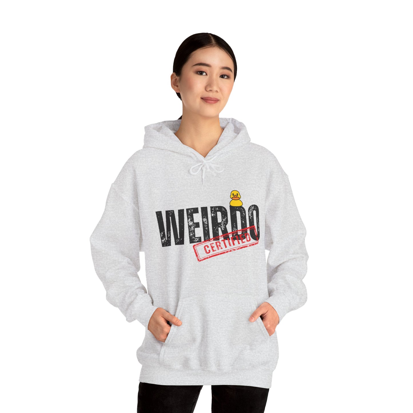 Weirdo Certified of Unisex Heavy Blend™ Hooded Sweatshirt