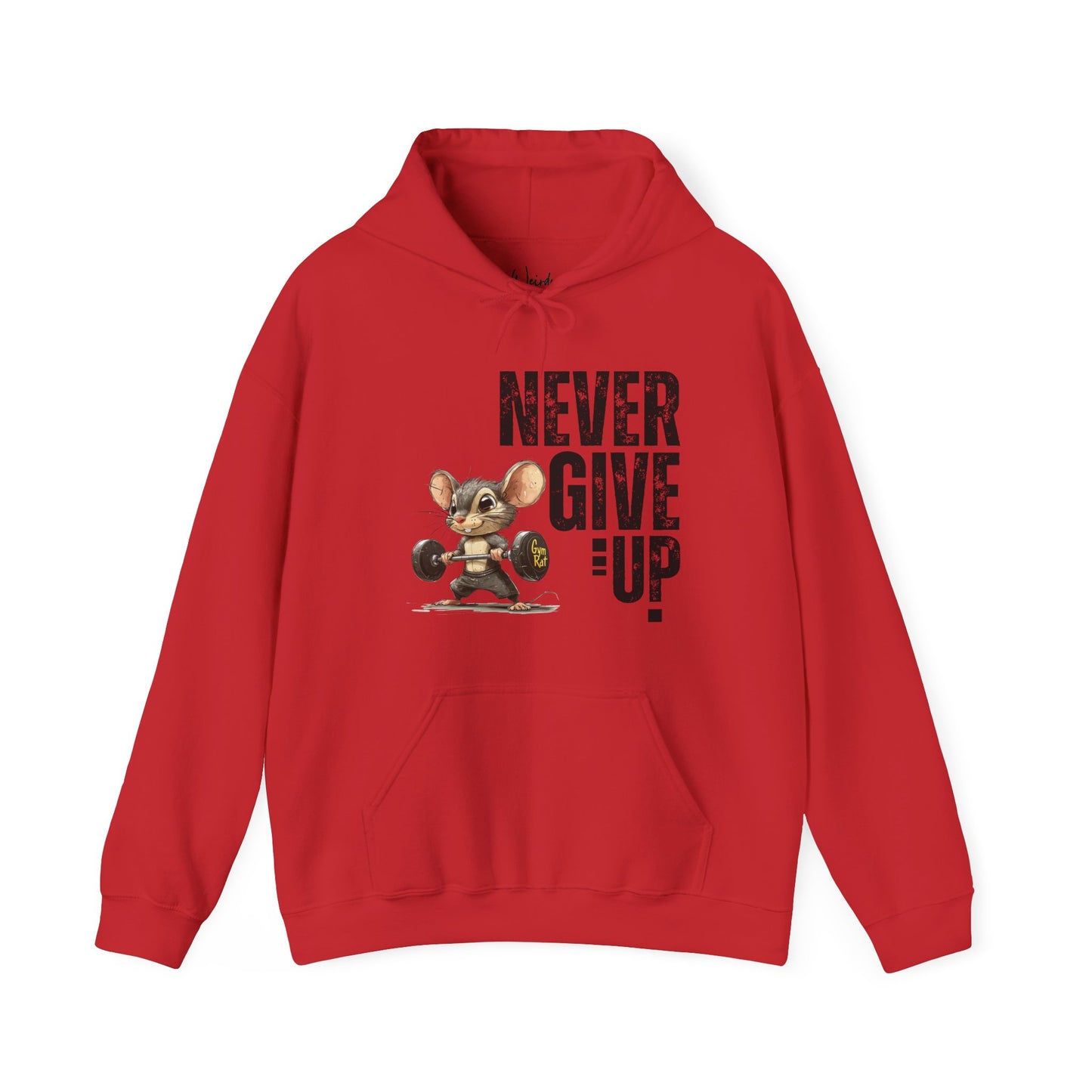 Never give up of Unisex Heavy Blend™ Hooded Sweatshirt