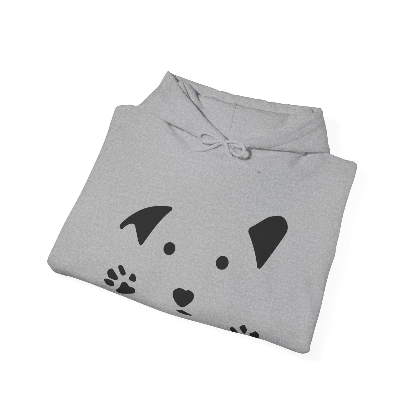 Dog paw of Unisex Heavy Blend™ Hooded Sweatshirt