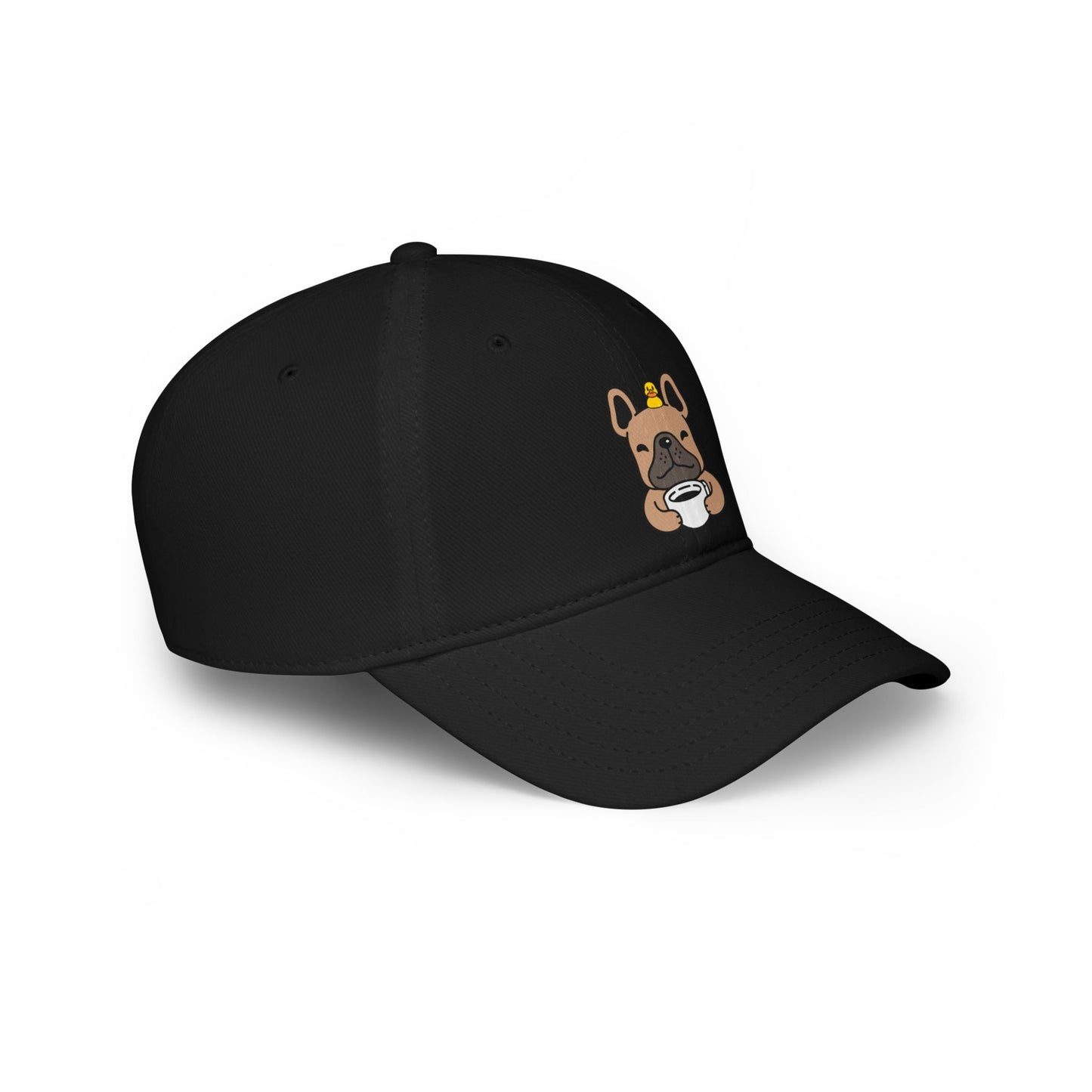 Dog coffee Profile Baseball Cap