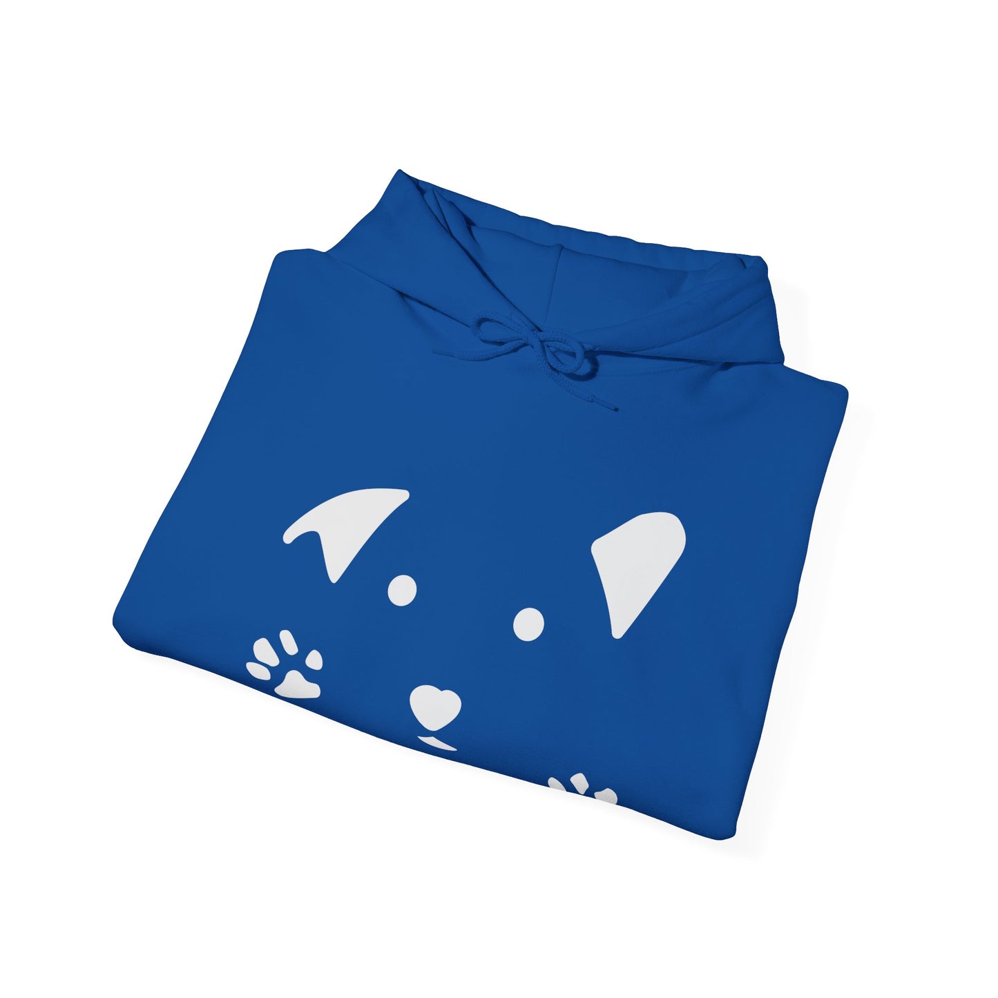 Dog paw of Unisex Heavy Blend™ Hooded Sweatshirt