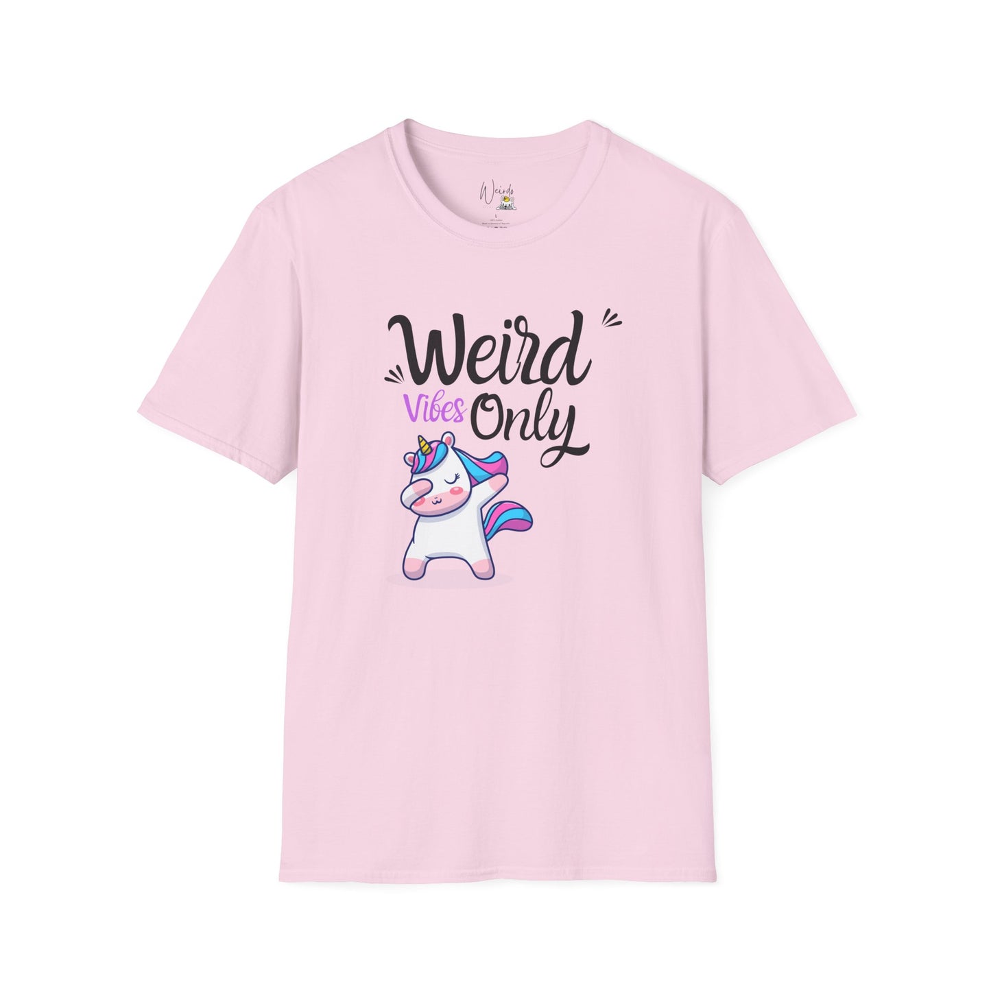 Weird vibes only Unisex Softstyle T-Shirt