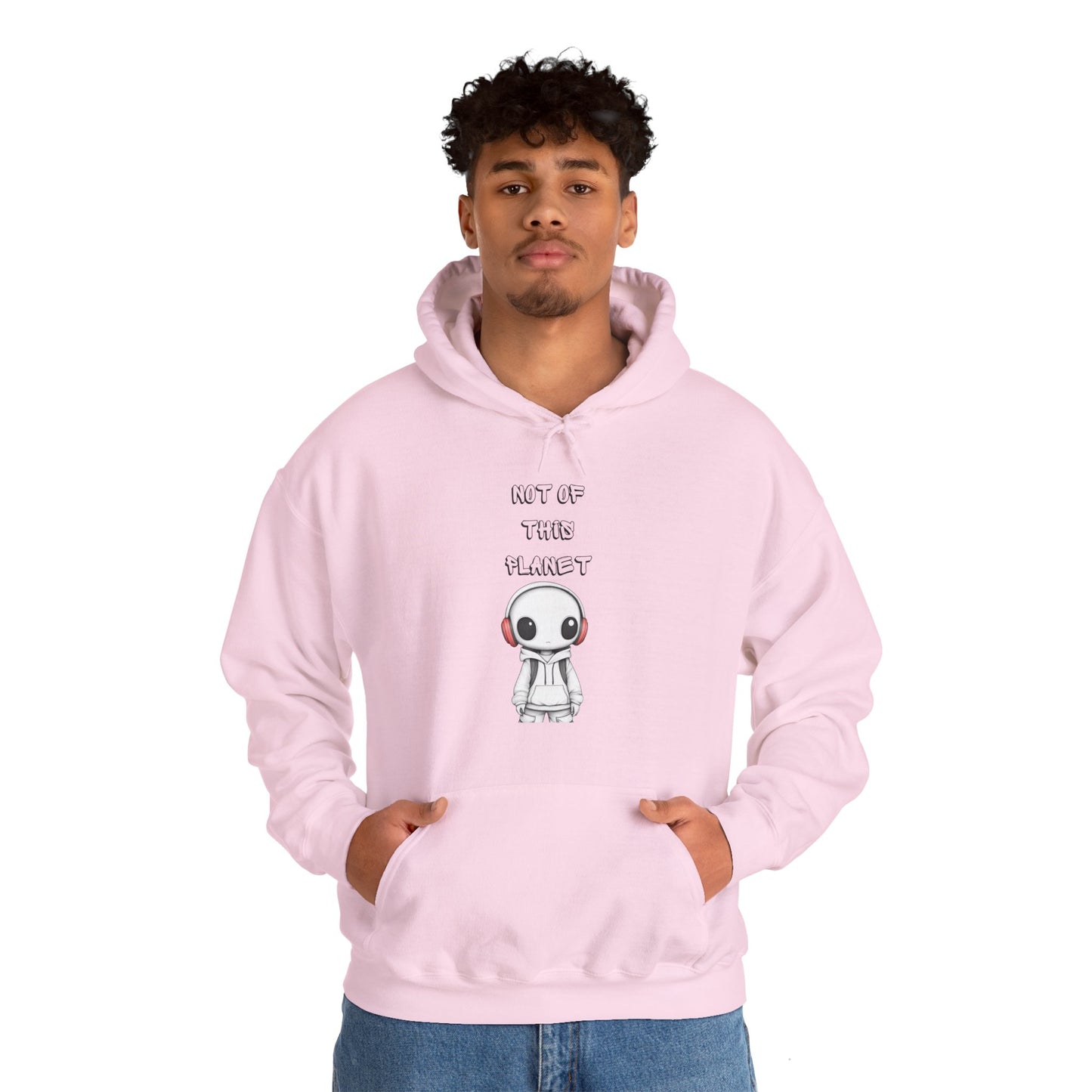 Not of this planet of Unisex Heavy Blend™ Hooded Sweatshirt