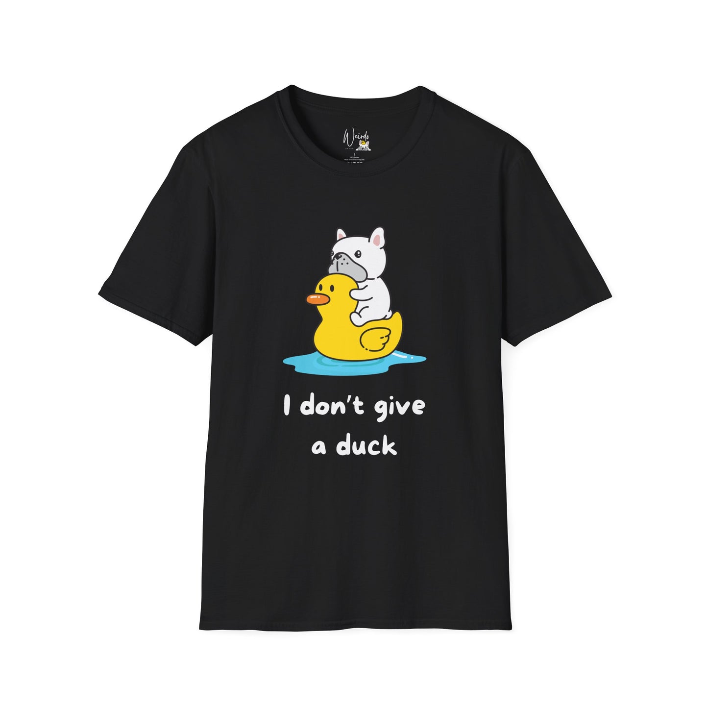 I dont give a duck Unisex Softstyle T-Shirt