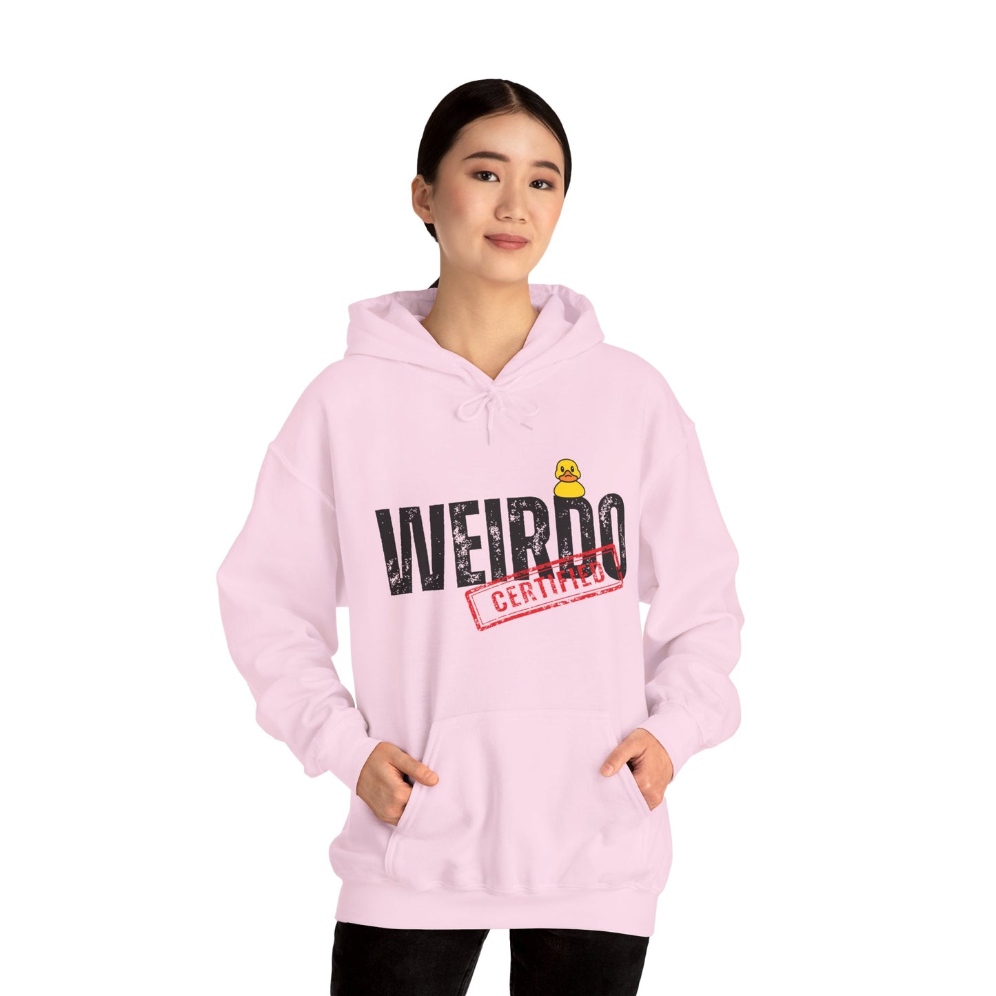 Weirdo Certified of Unisex Heavy Blend™ Hooded Sweatshirt