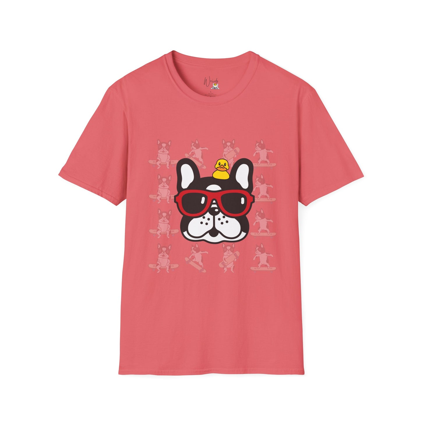 Dog skate Unisex Softstyle T-Shirt