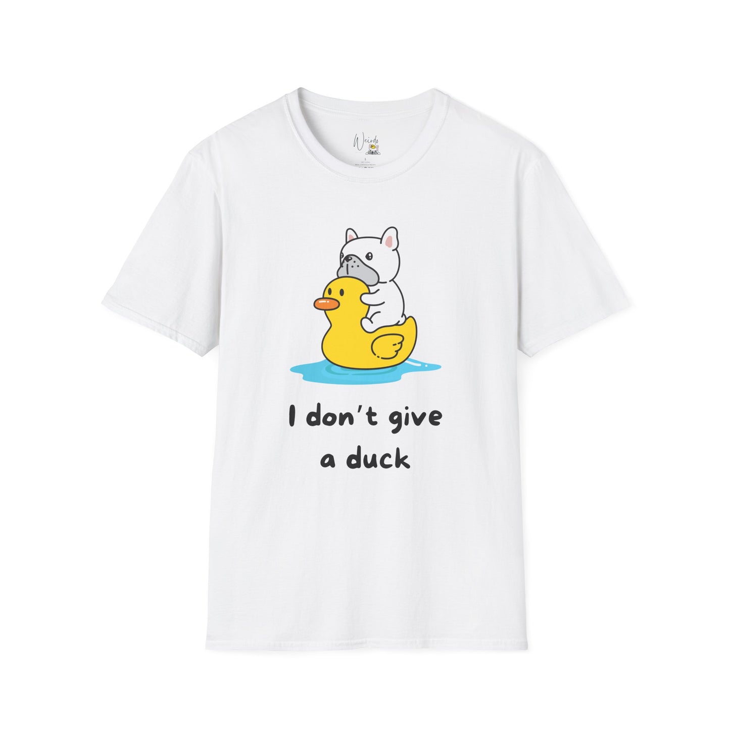 I dont give a duck Unisex Softstyle T-Shirt