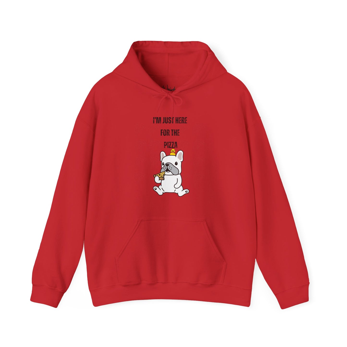 Here for the pizza of Unisex Heavy Blend™ Hooded Sweatshirt