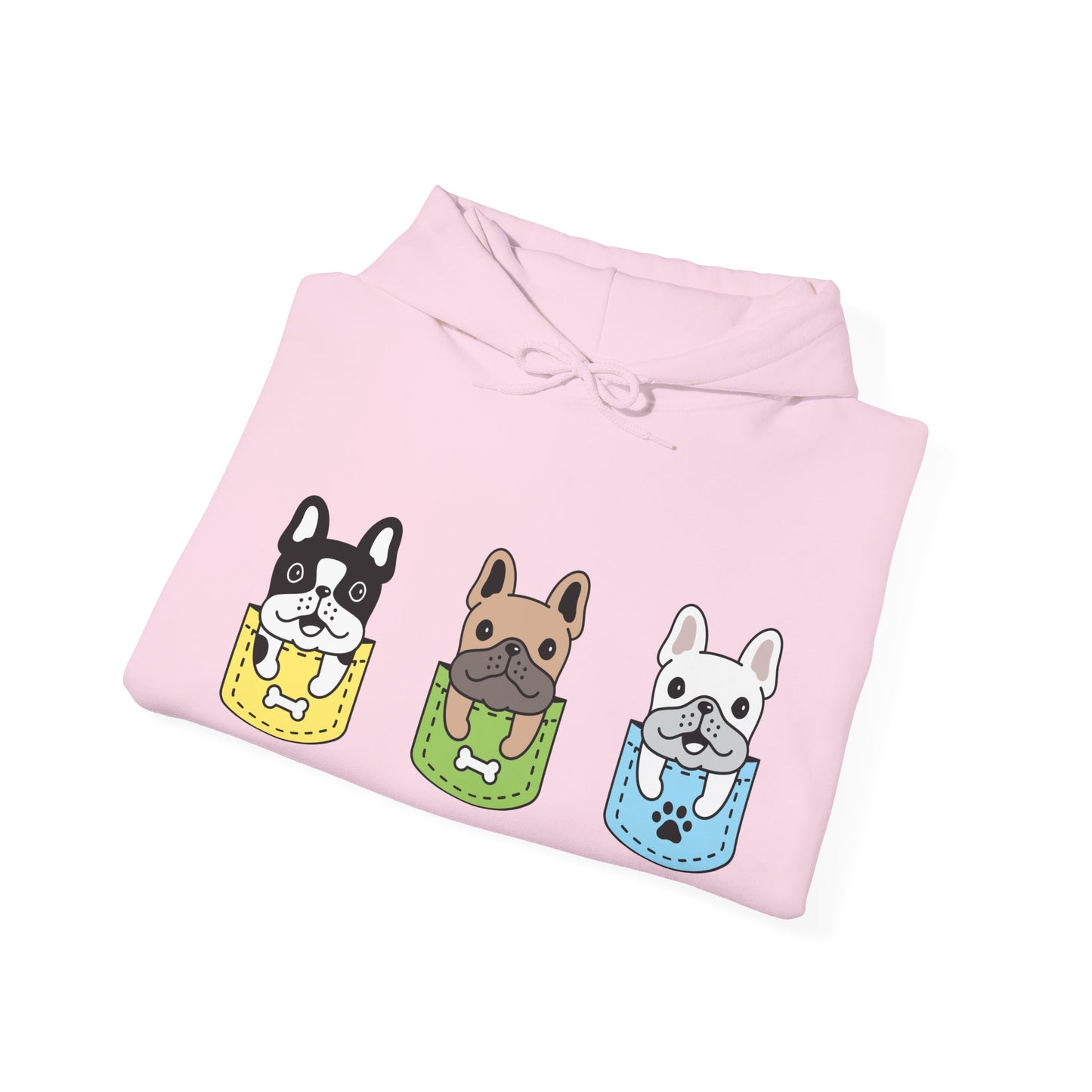 Pocket dog of Unisex Heavy Blend™ Hooded Sweatshirt