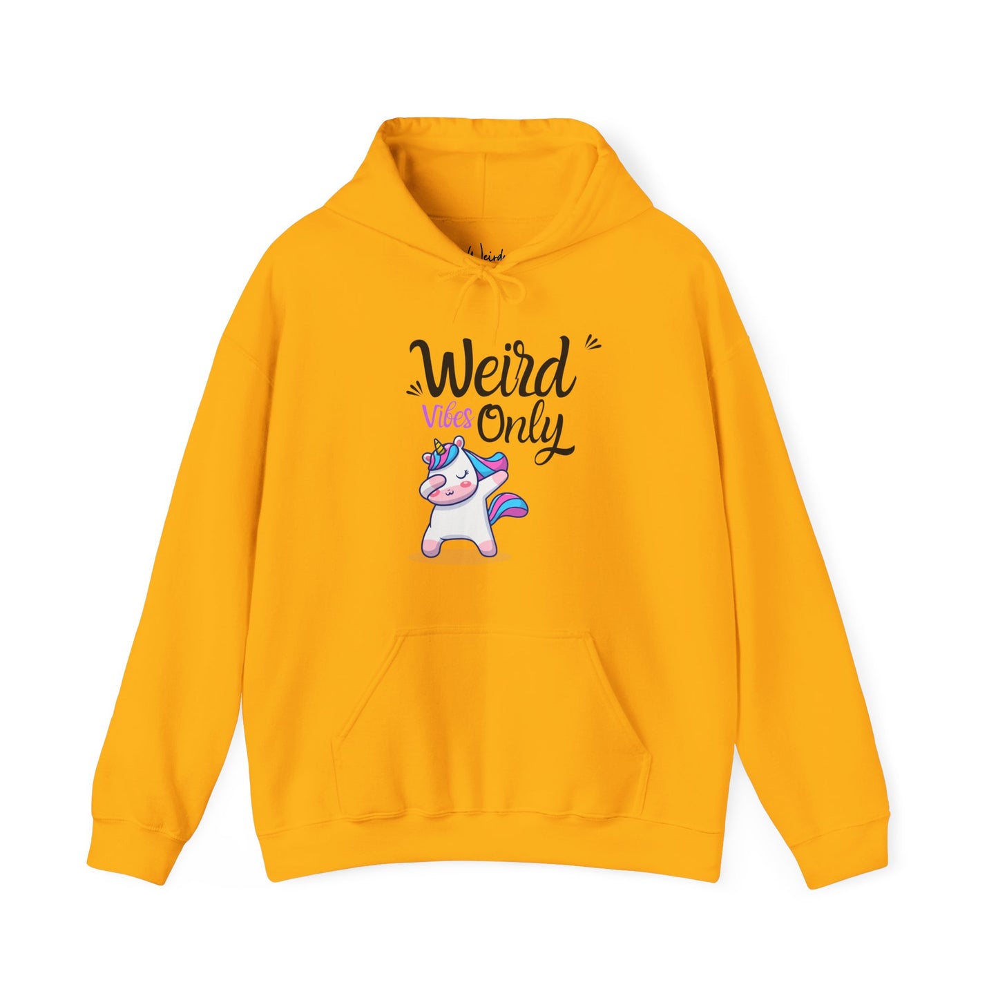 Weird vibes only of Unisex Heavy Blend™ Hooded Sweatshirt