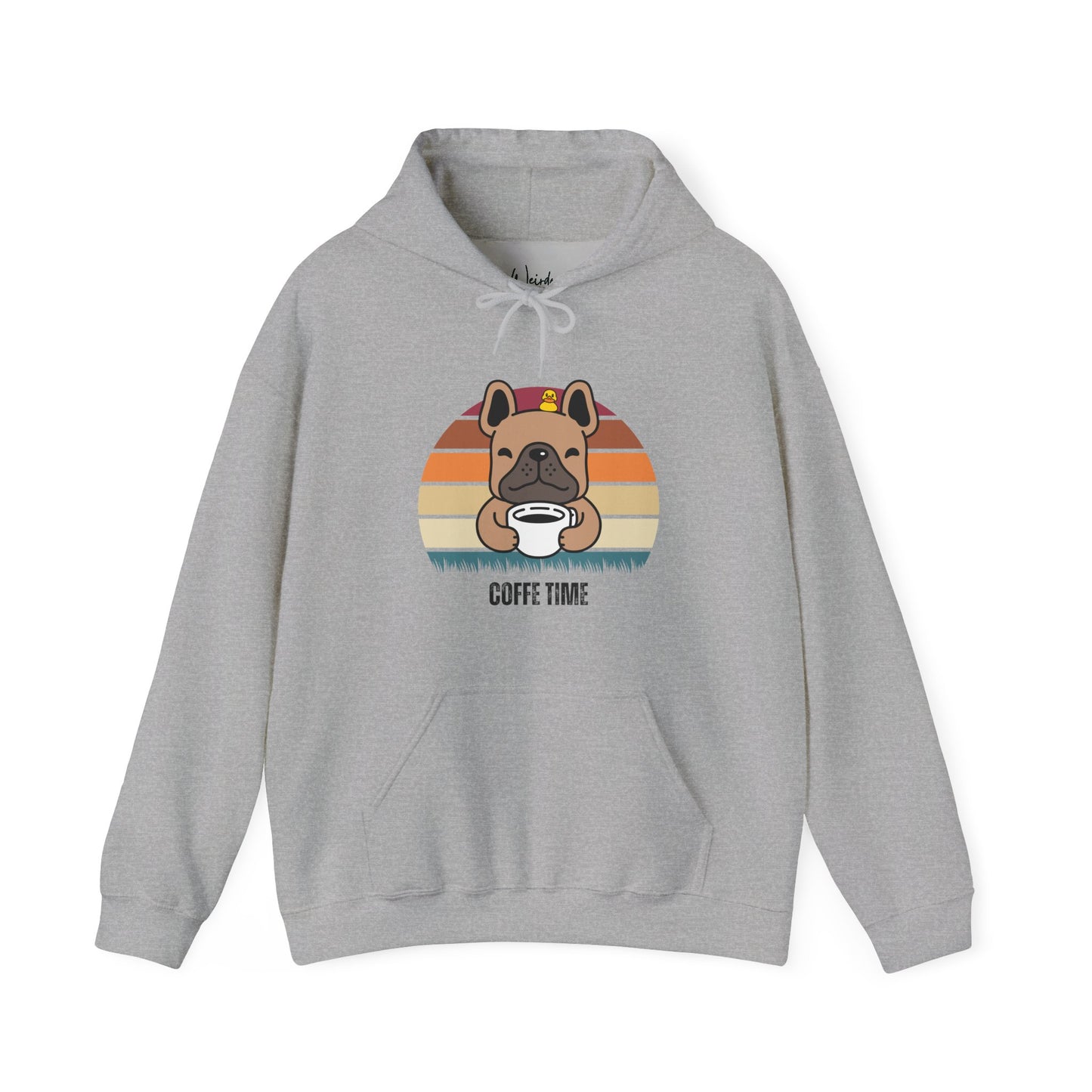 Coffe time of Unisex Heavy Blend™ Hooded Sweatshirt