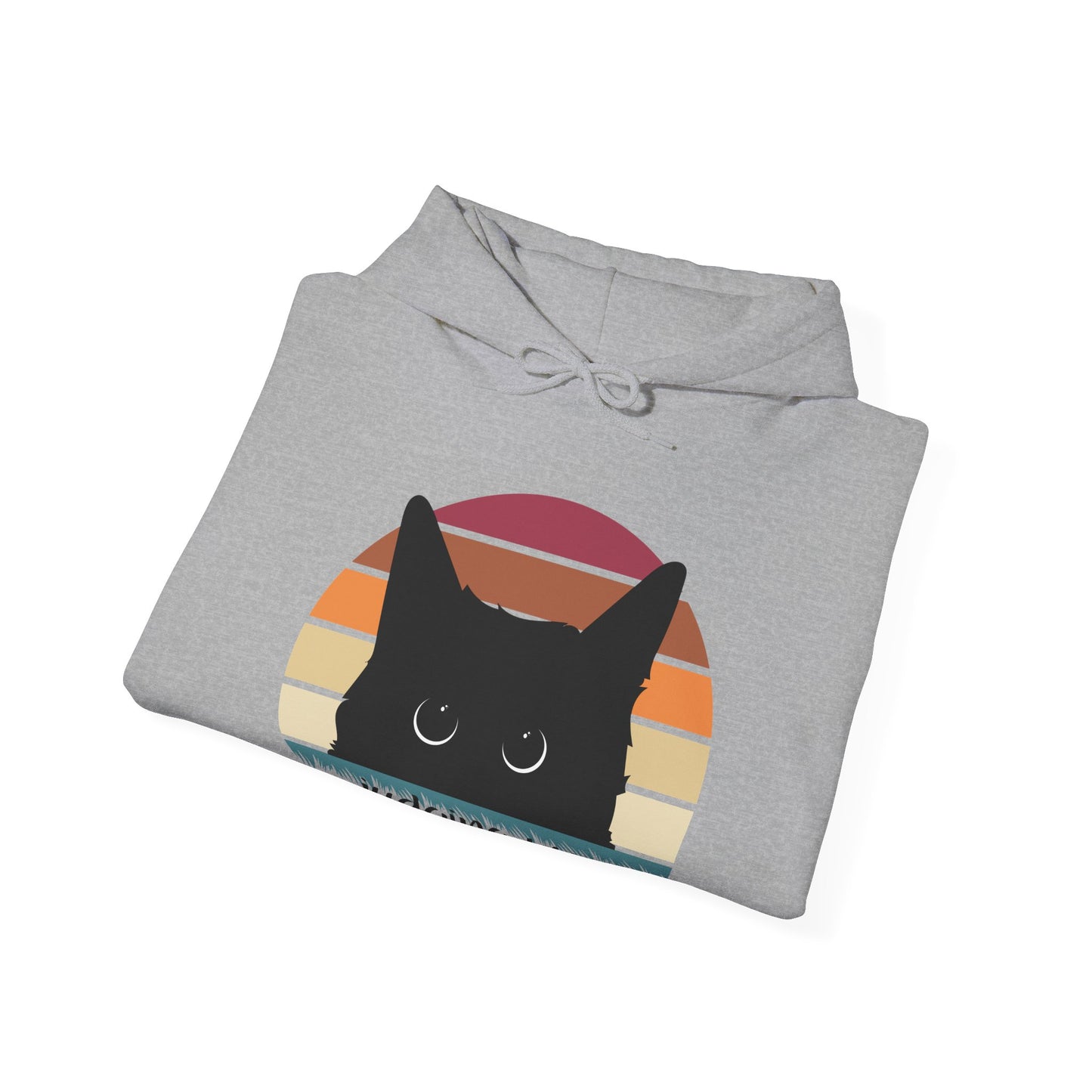 Cat Judging you of Unisex Heavy Blend™ Hooded Sweatshirt