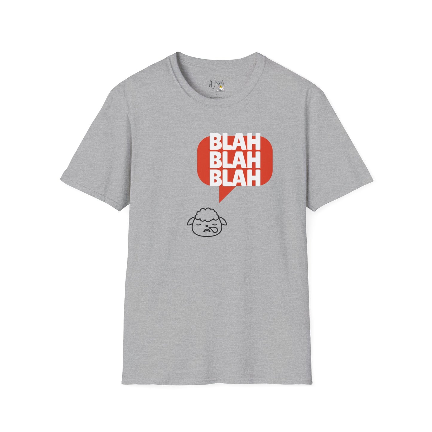 Blah blah blah Unisex Softstyle T-Shirt