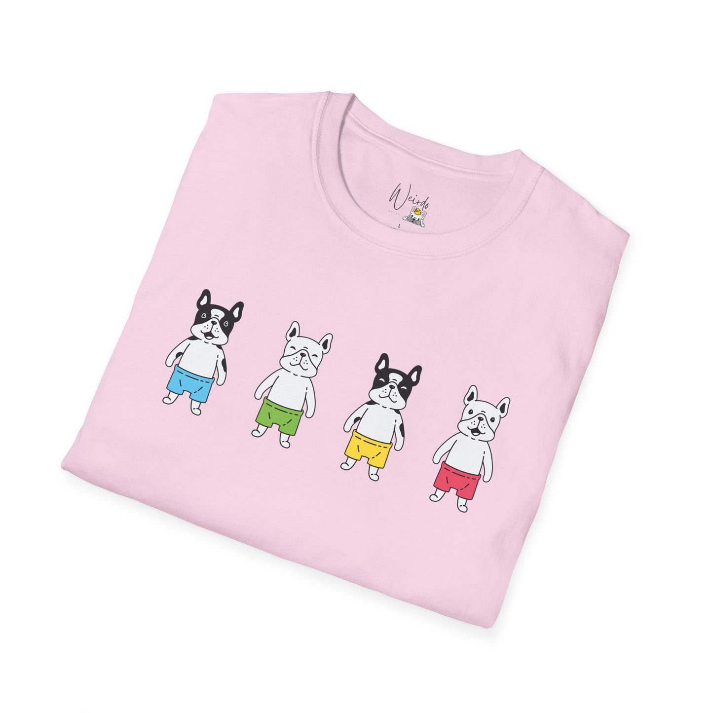 Dog in swimwear Unisex Softstyle T-Shirt