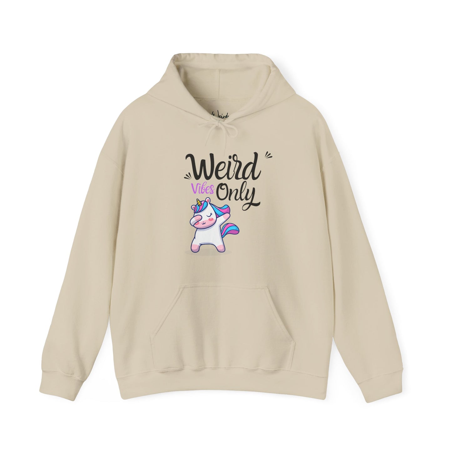 Weird vibes only of Unisex Heavy Blend™ Hooded Sweatshirt