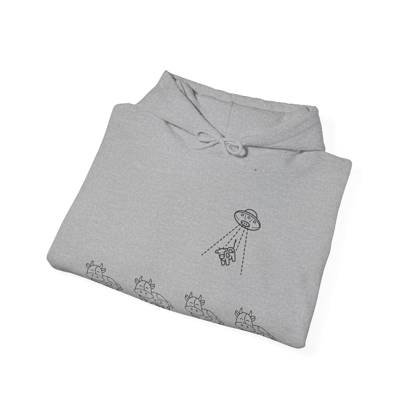 Ovni cow of Unisex Heavy Blend™ Hooded Sweatshirt