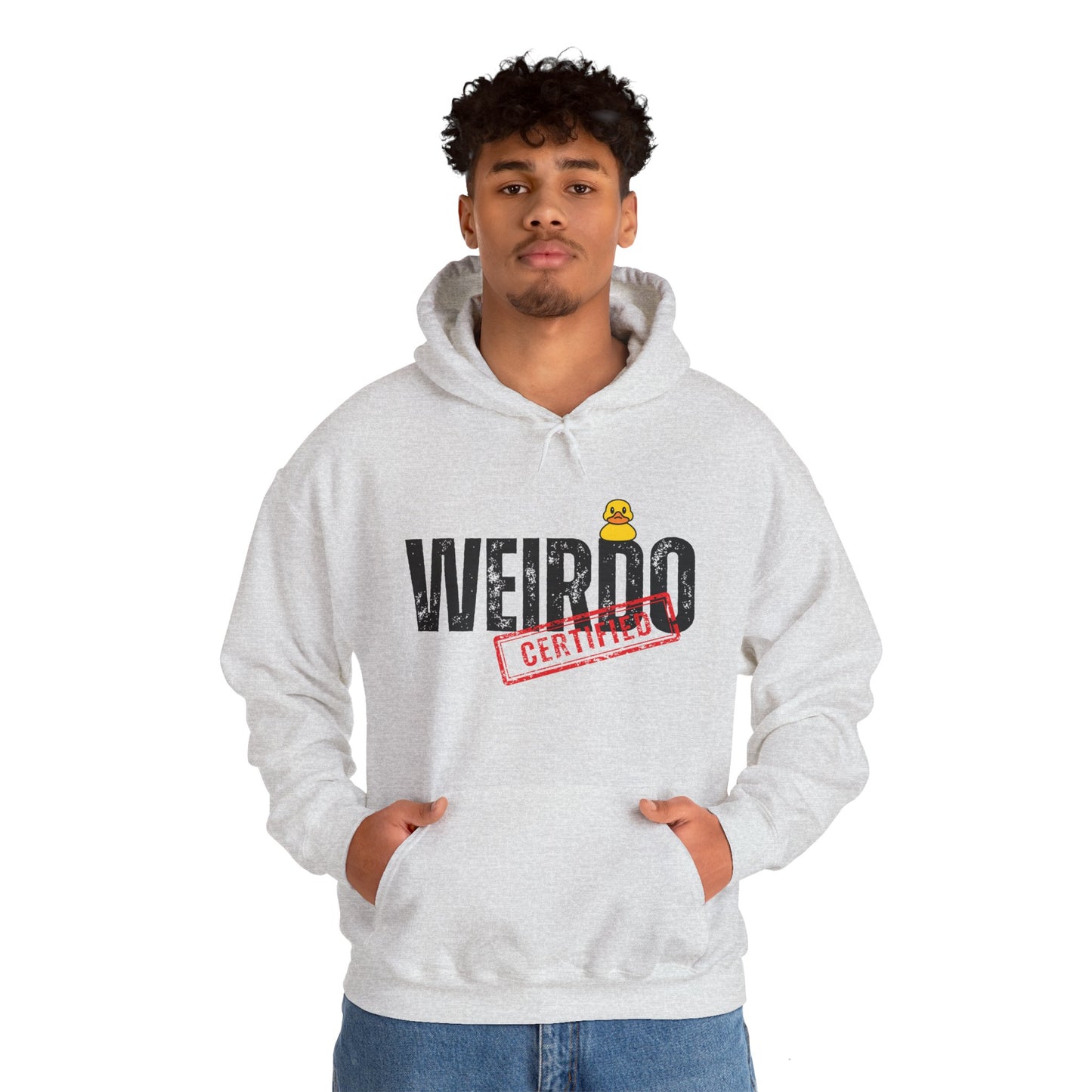 Weirdo Certified of Unisex Heavy Blend™ Hooded Sweatshirt