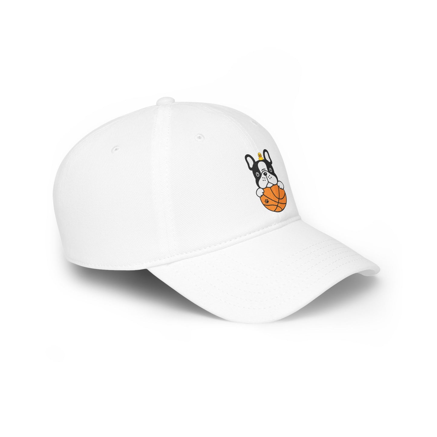 Dog basketball Profile Baseball Cap