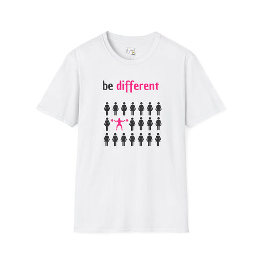 Be different Unisex Softstyle T-Shirt