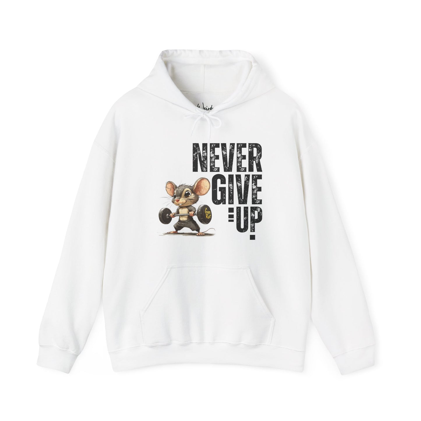 Never give up of Unisex Heavy Blend™ Hooded Sweatshirt