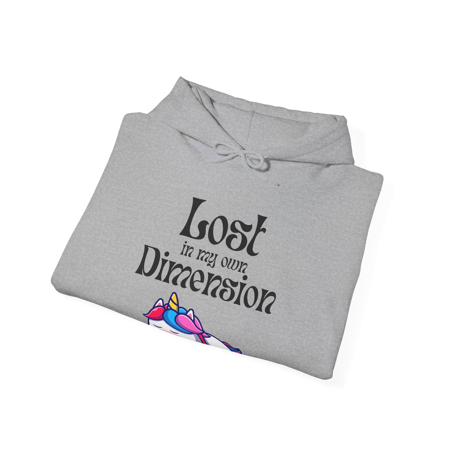 Lost in my own dimension of Unisex Heavy Blend™ Hooded Sweatshirt