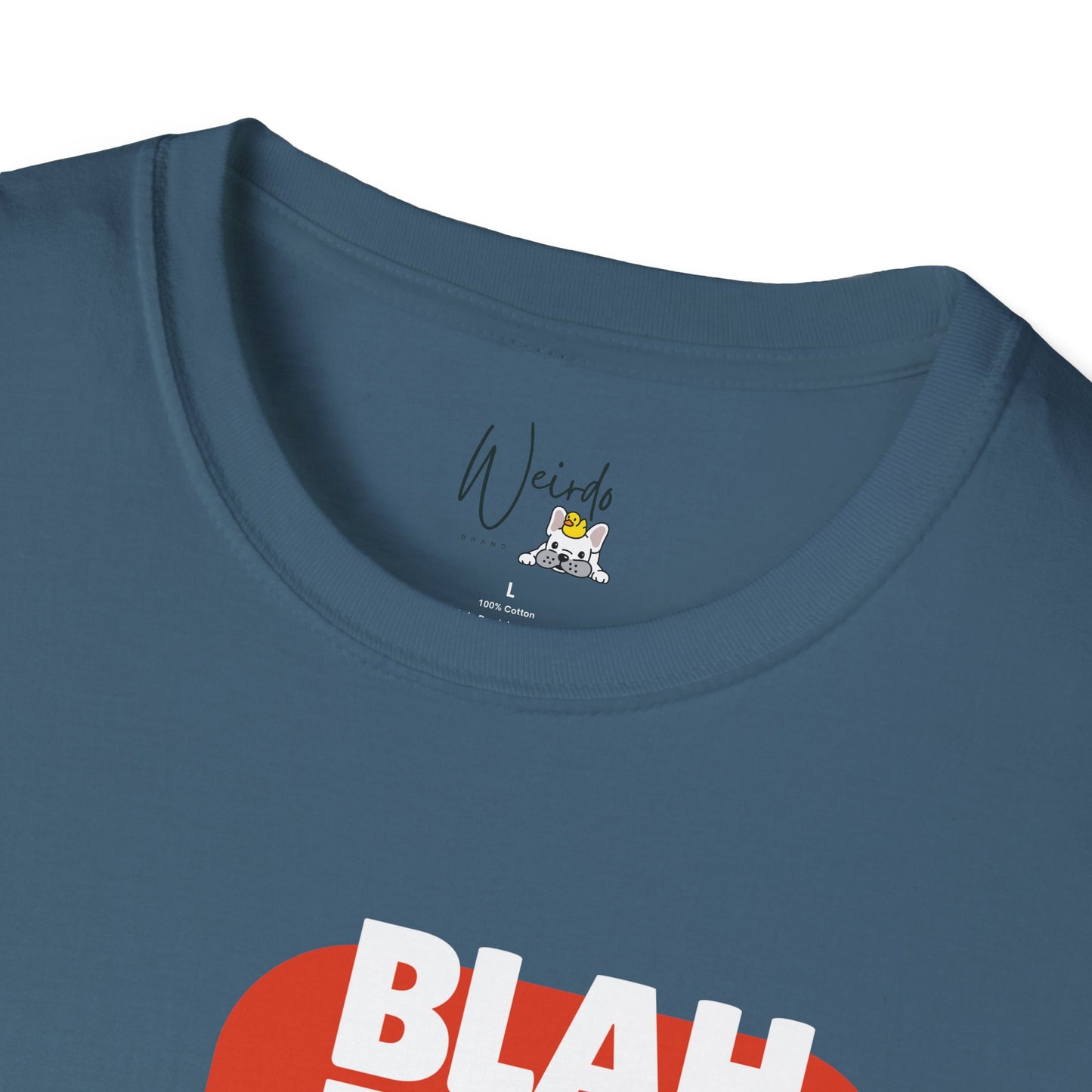 Blah blah blah Unisex Softstyle T-Shirt