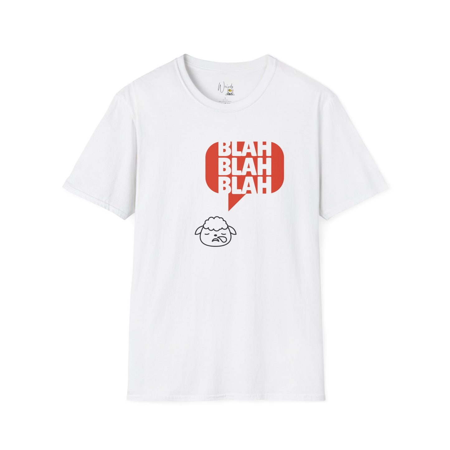 Blah blah blah Unisex Softstyle T-Shirt