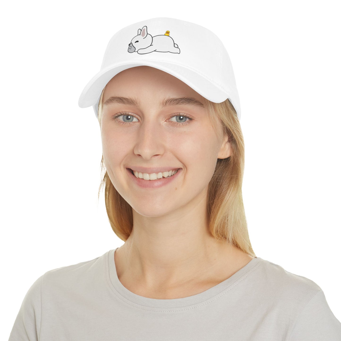 Dog sleep Low Profile Baseball Cap