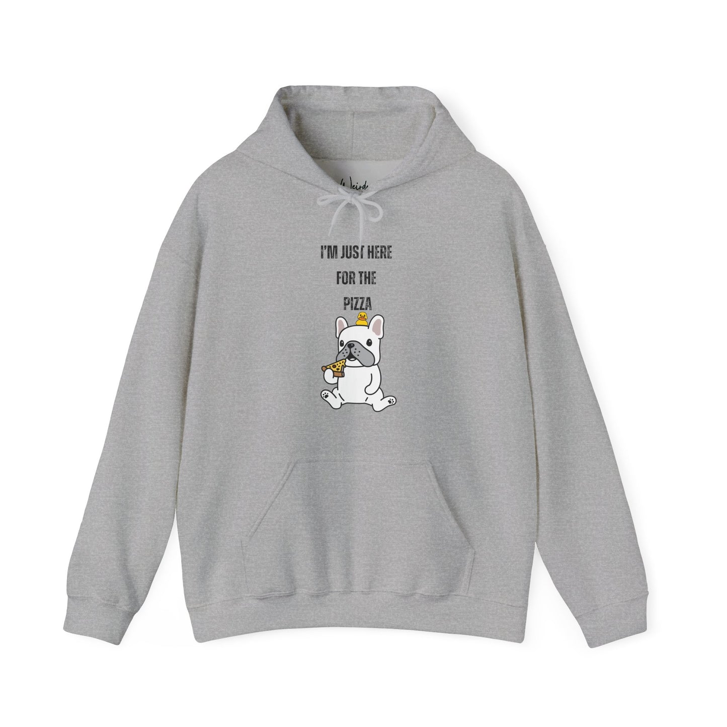 Here for the pizza of Unisex Heavy Blend™ Hooded Sweatshirt