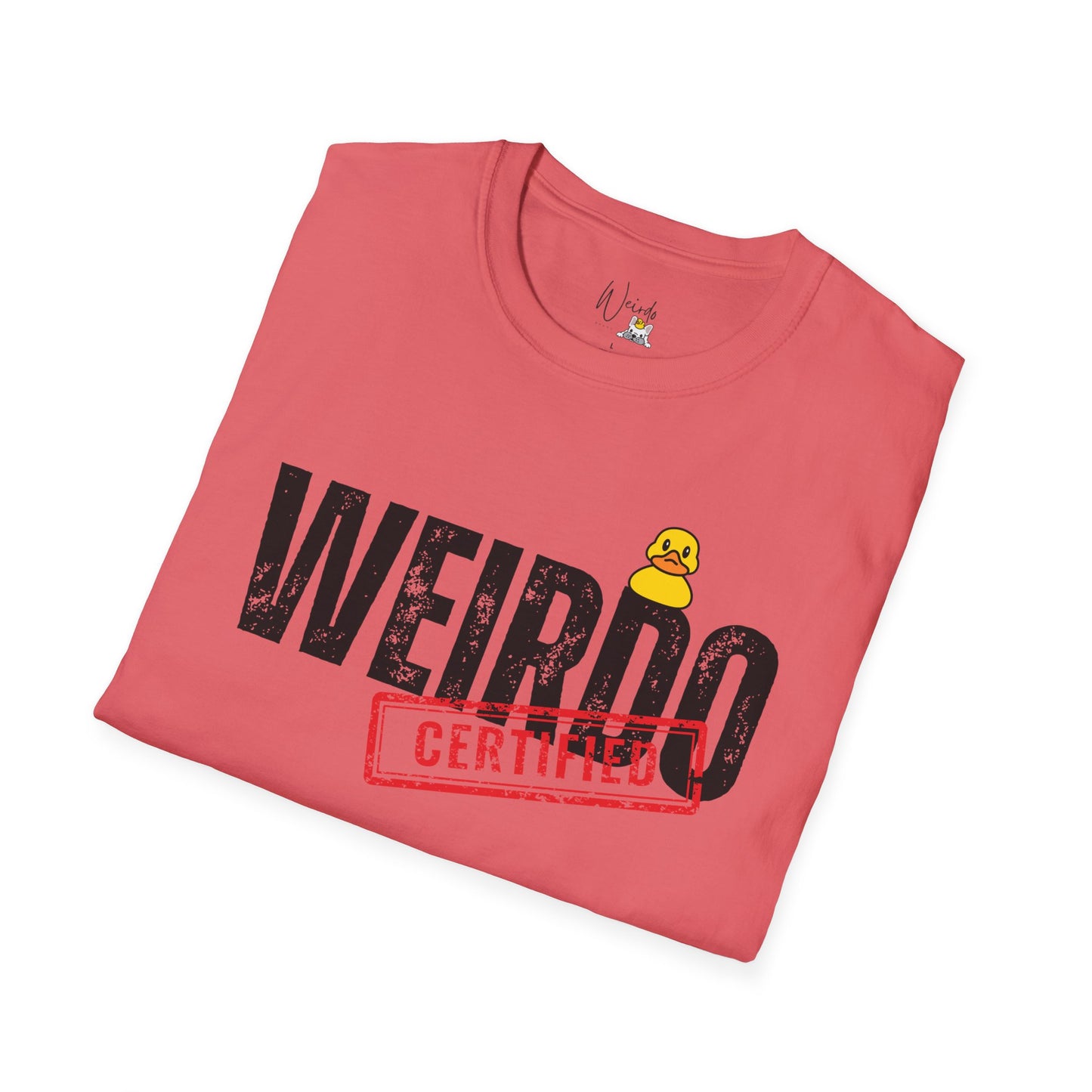 Weirdo certified only Unisex Softstyle T-Shirt