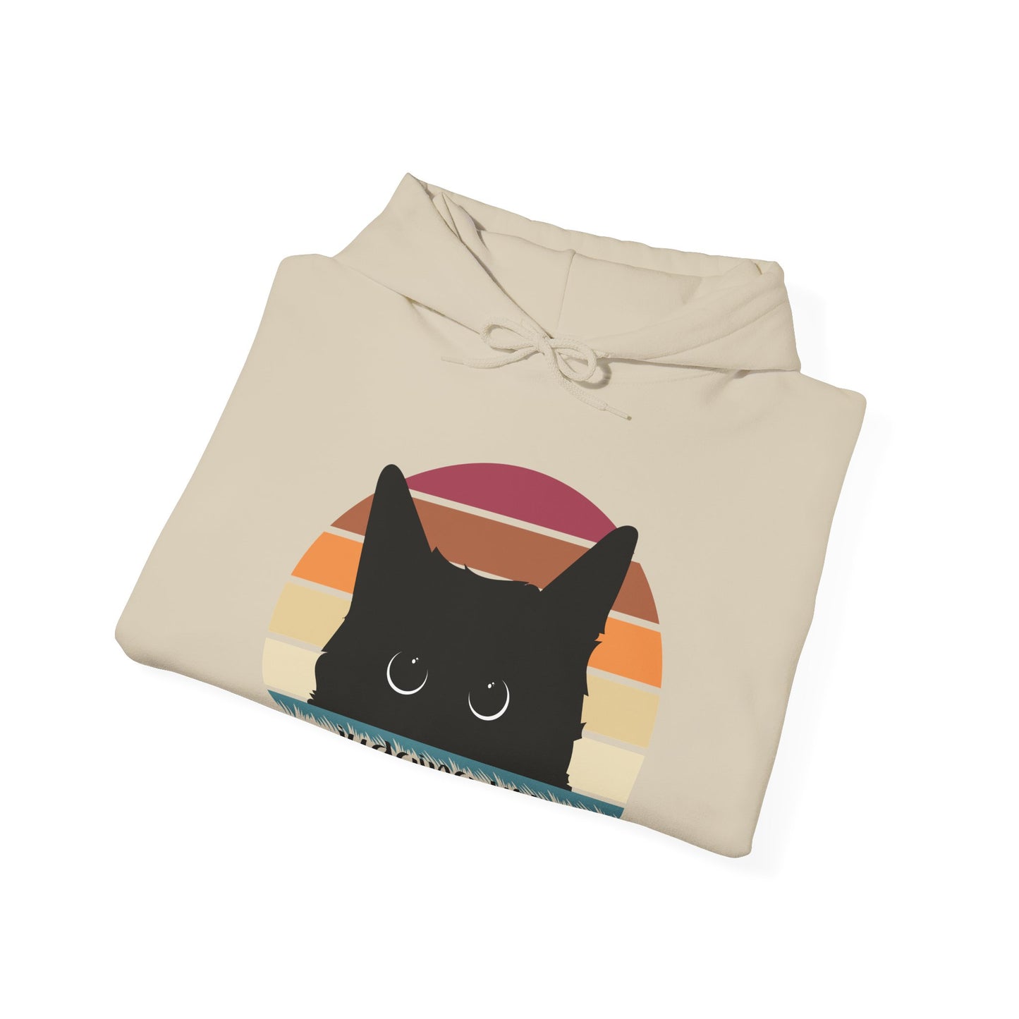 Cat Judging you of Unisex Heavy Blend™ Hooded Sweatshirt