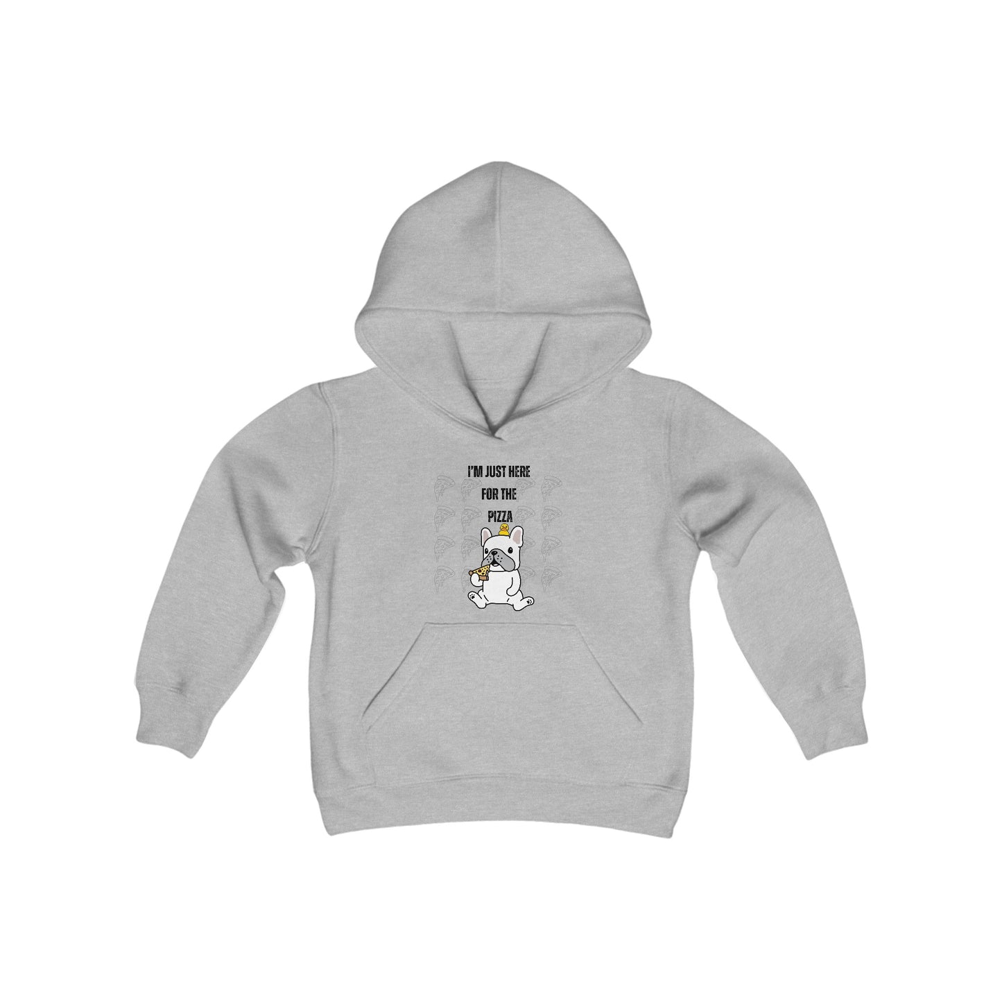 Pizza Youth Heavy Blend Hooded Sweatshirt