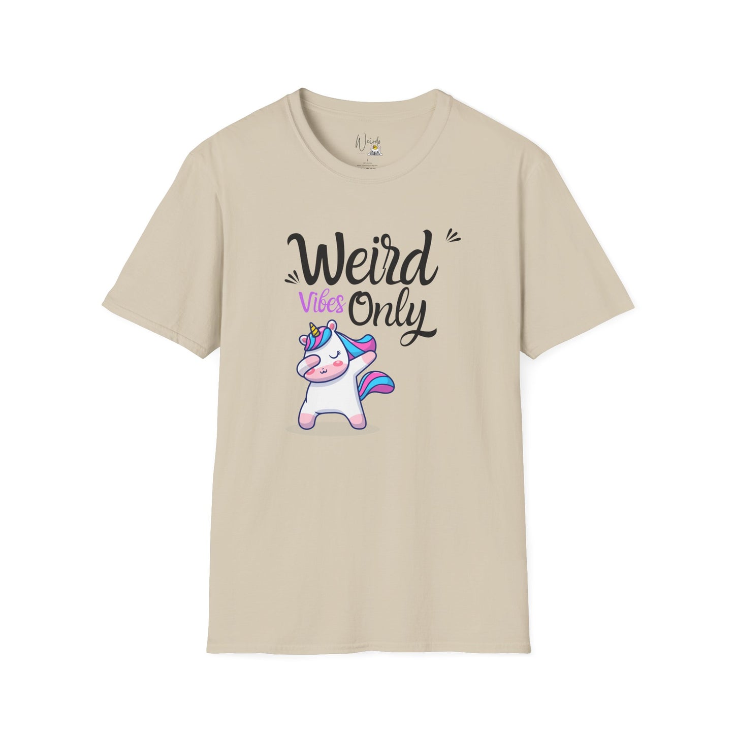 Weird vibes only Unisex Softstyle T-Shirt