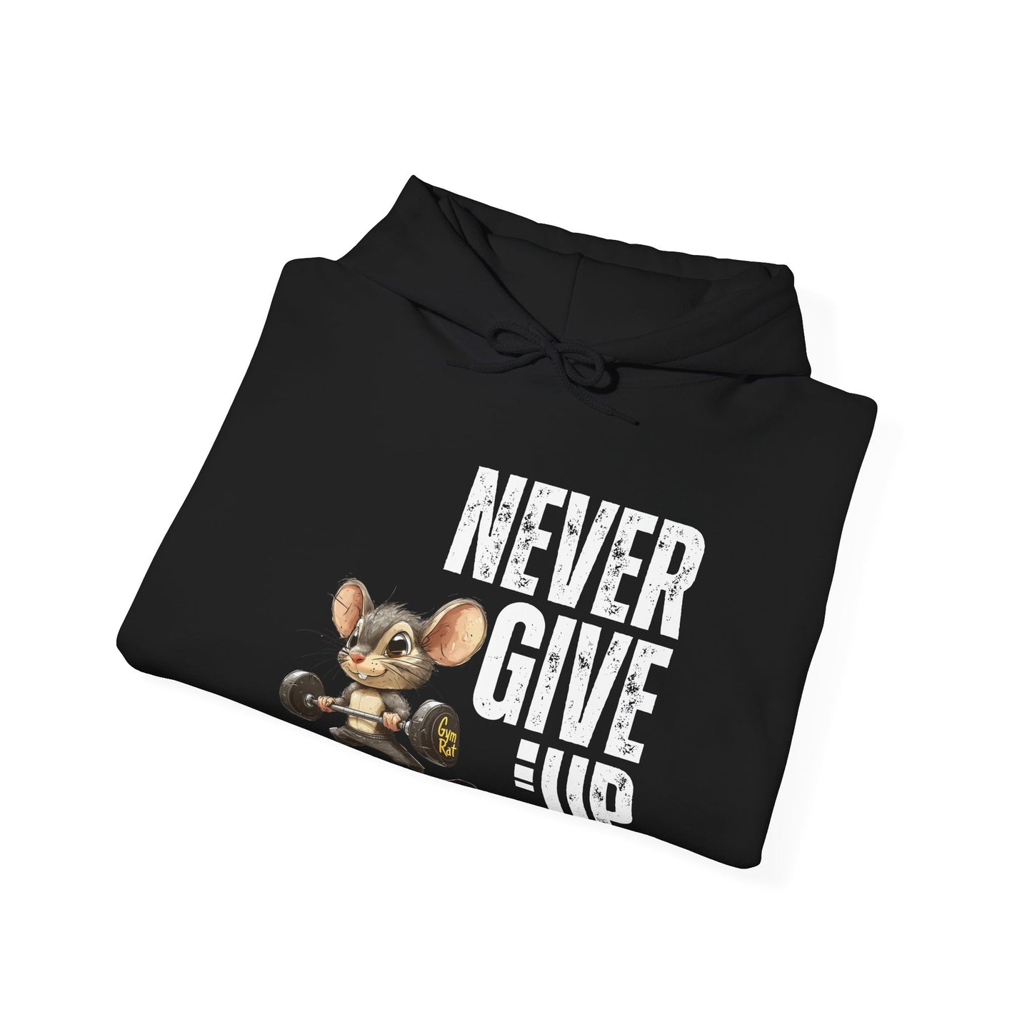 Never give up of Unisex Heavy Blend™ Hooded Sweatshirt