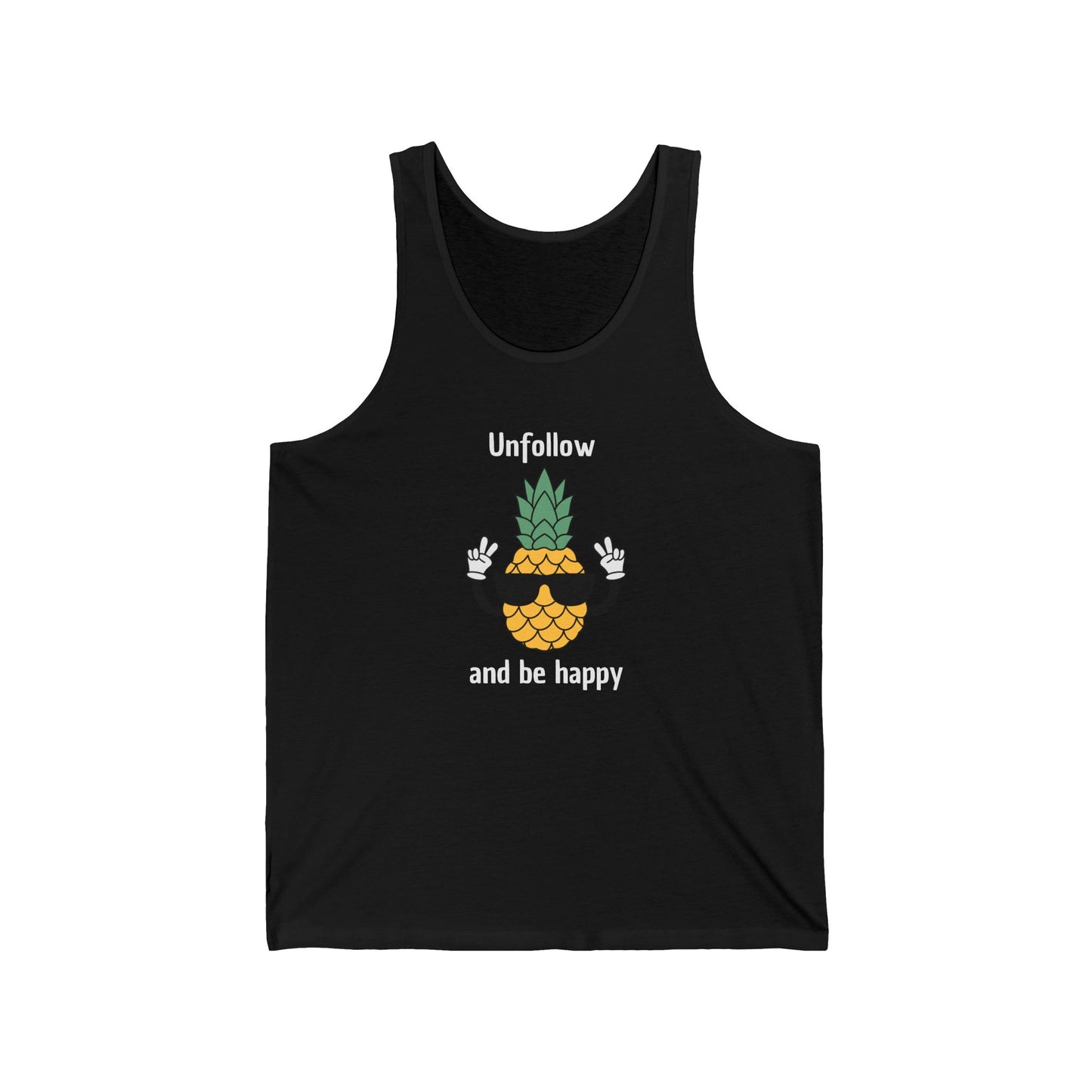 Unfollow Unisex Jersey Tank