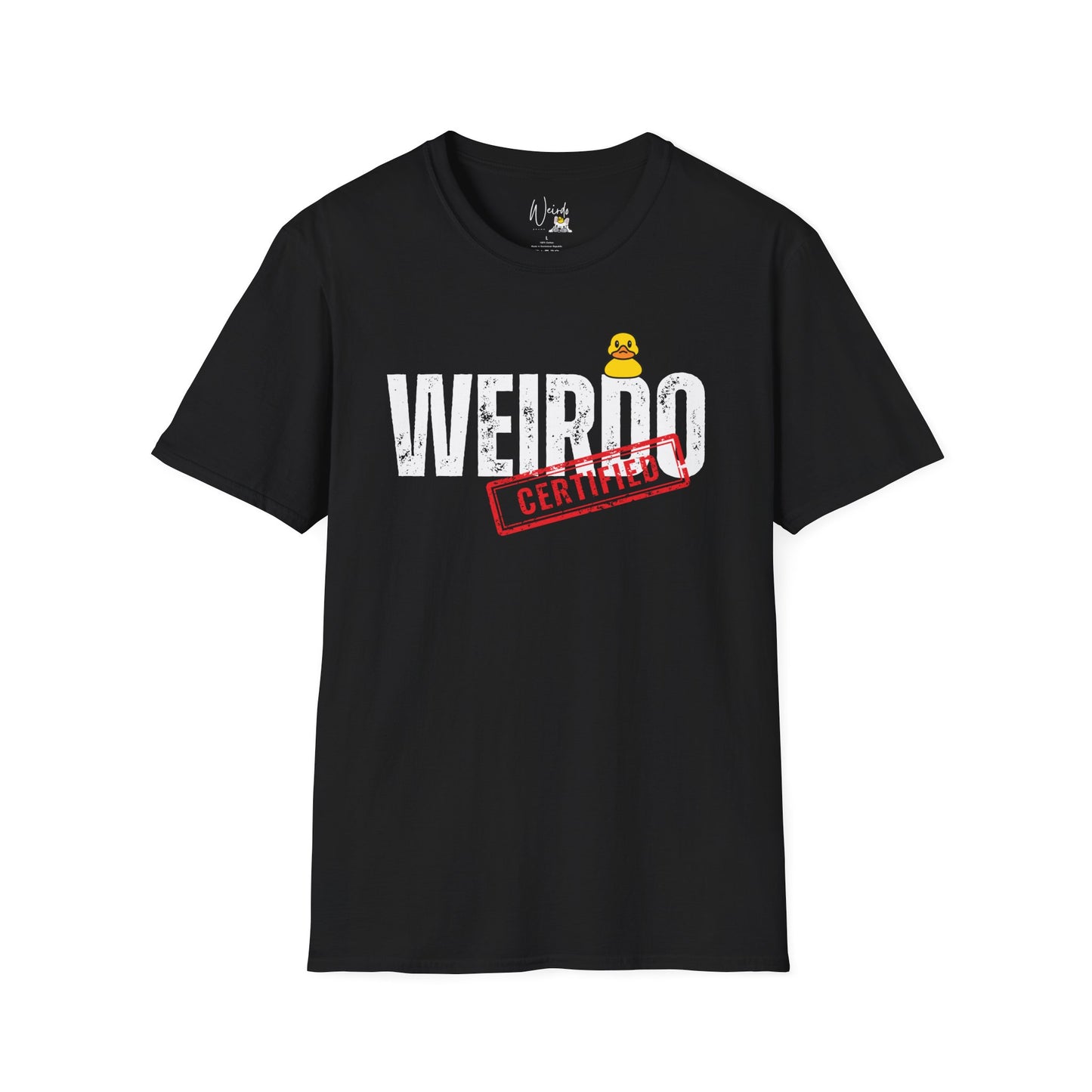 Weirdo certified only Unisex Softstyle T-Shirt