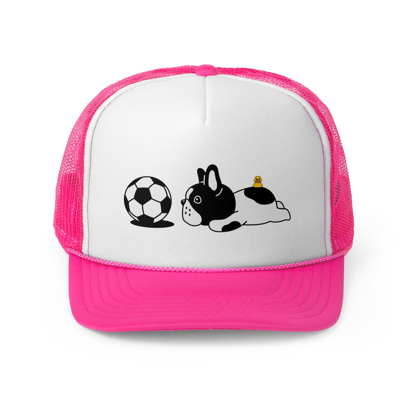 dog soccer Trucker Caps