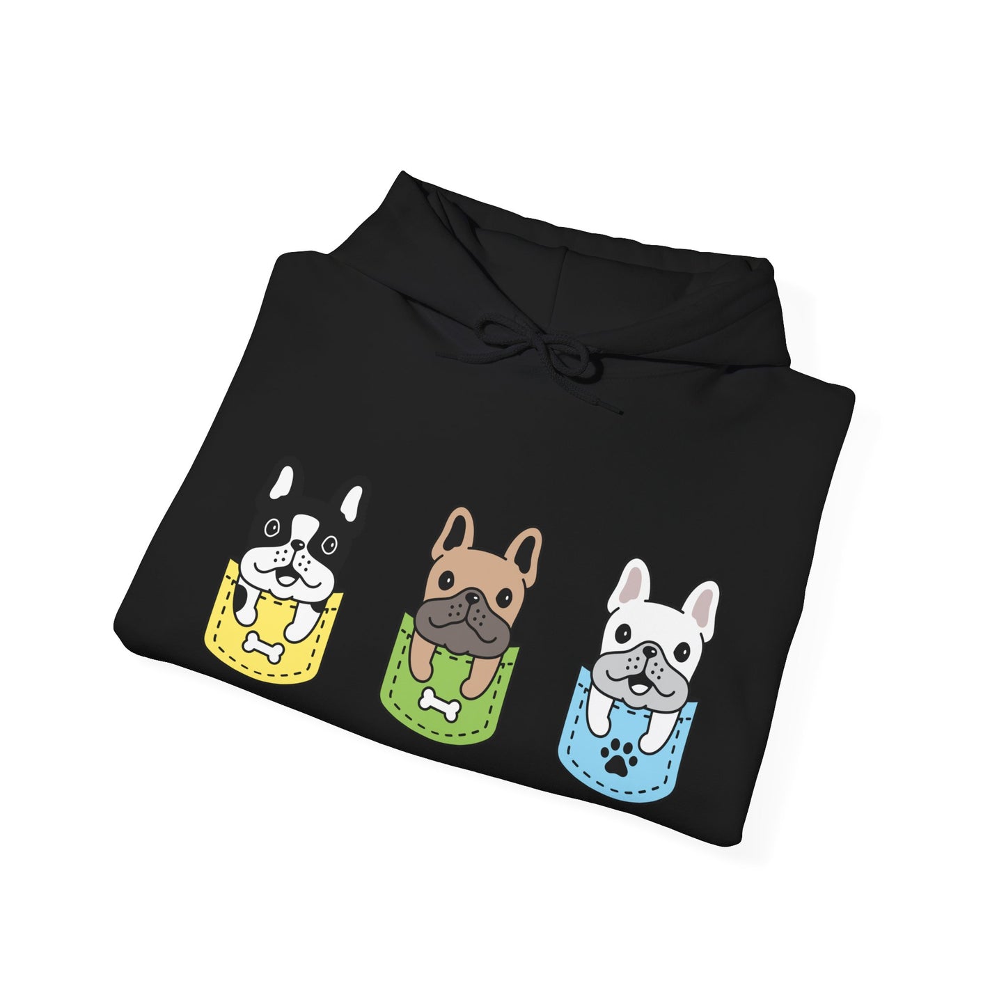 Pocket dog of Unisex Heavy Blend™ Hooded Sweatshirt