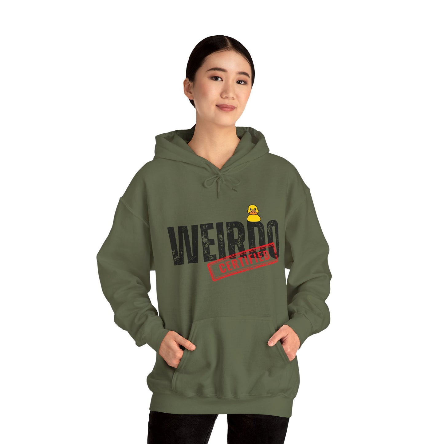 Weirdo Certified of Unisex Heavy Blend™ Hooded Sweatshirt