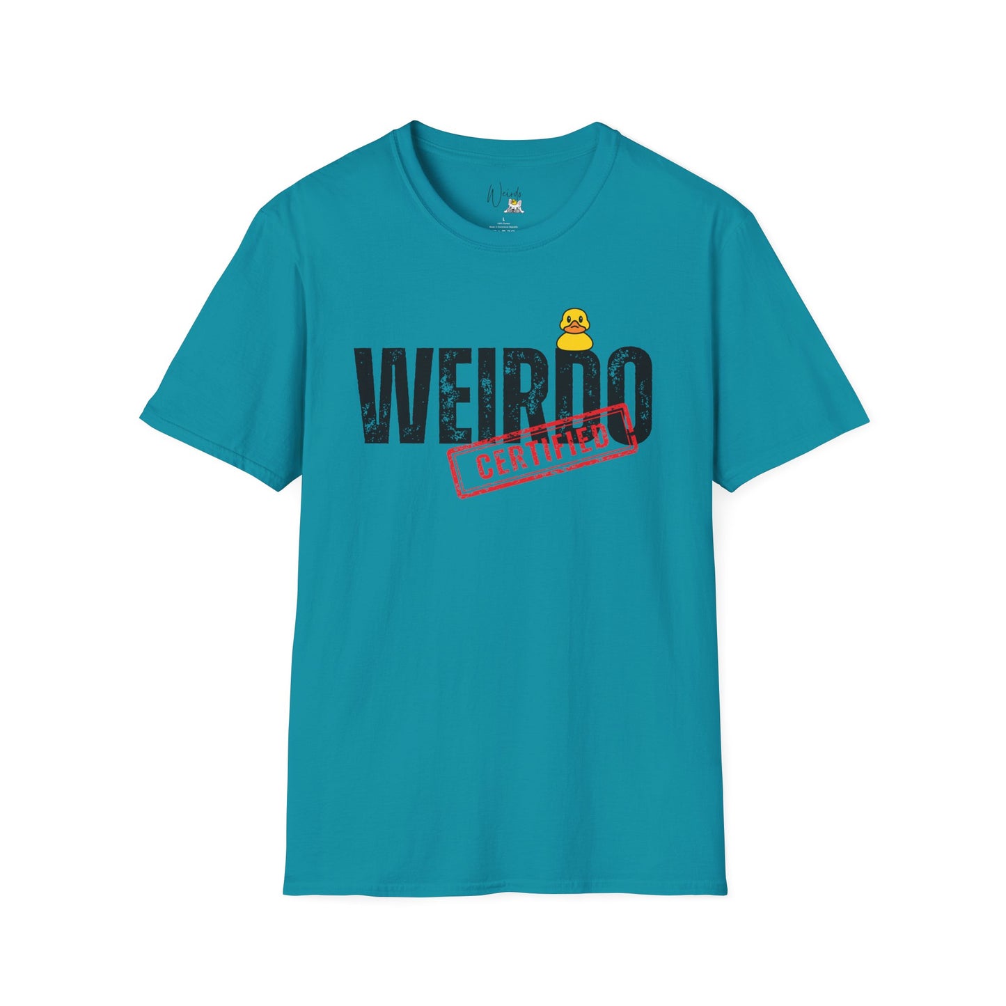 Weirdo certified only Unisex Softstyle T-Shirt