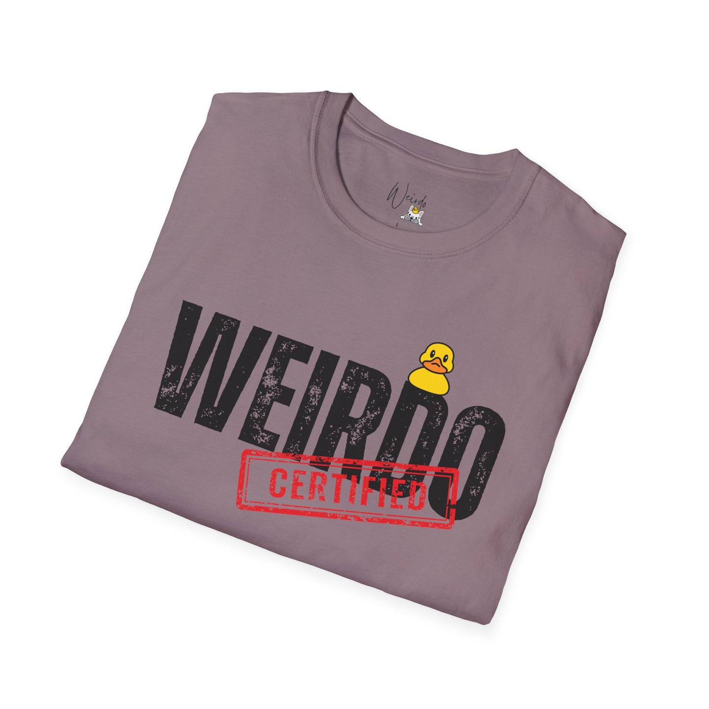 Weirdo certified only Unisex Softstyle T-Shirt