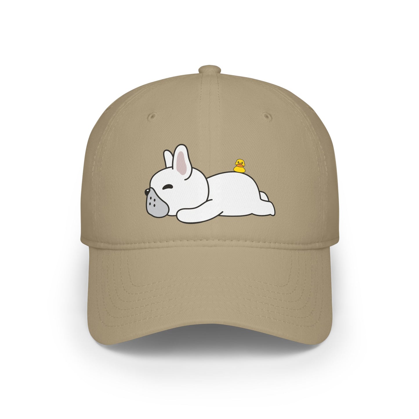 Dog sleep Low Profile Baseball Cap