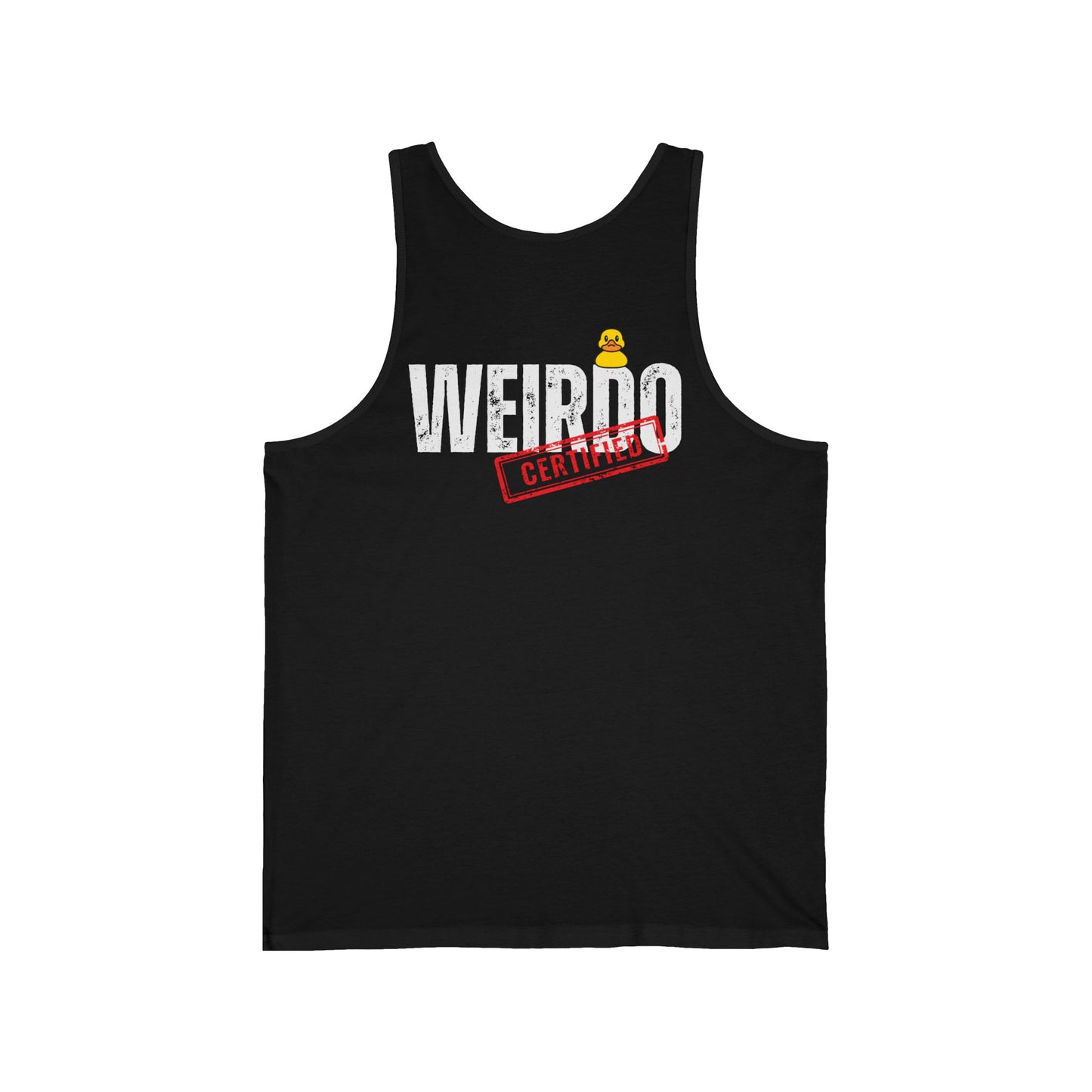 Logo + Weirdo certified Unisex Jersey Tank